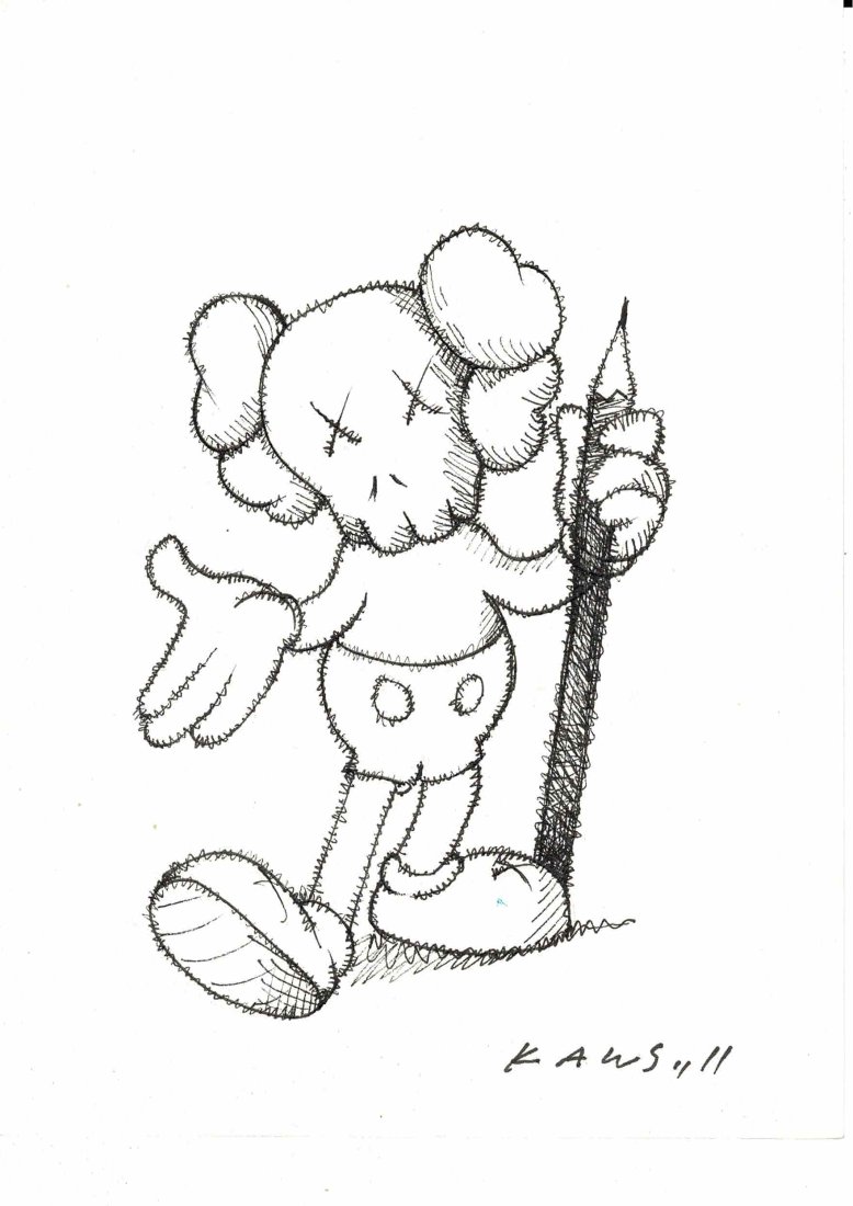 KAWS Companion drawing 2011 (1 of 1)