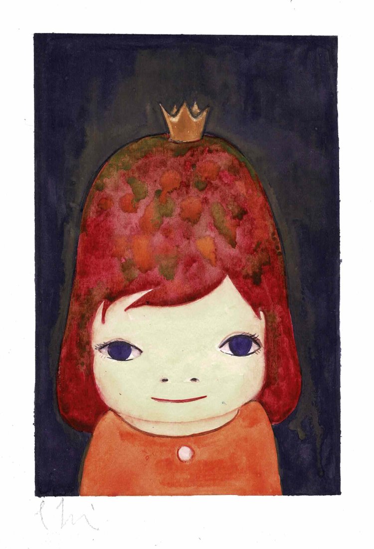 Yoshimoto Nara original painting (1 of 2)