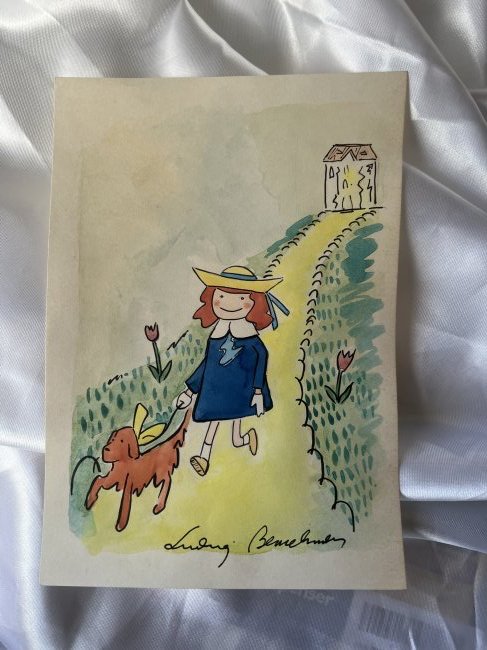 Madeline painting by Ludwig Bemelmans. (1 of 2)