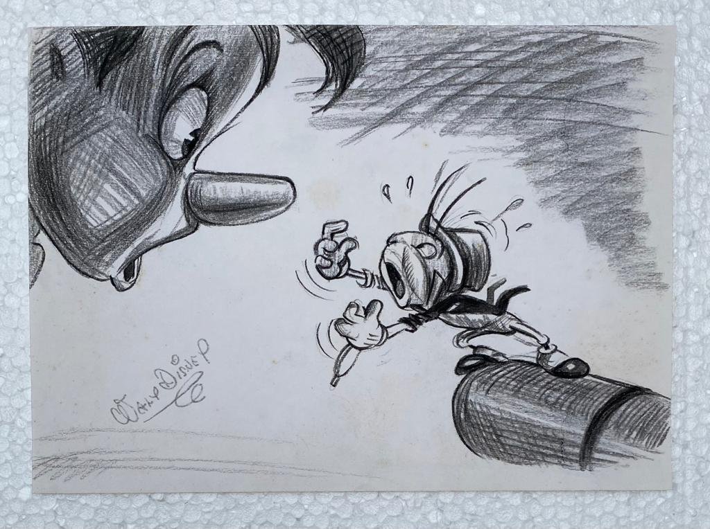 After Walt Disney Pinocchio drawing (1 of 1)