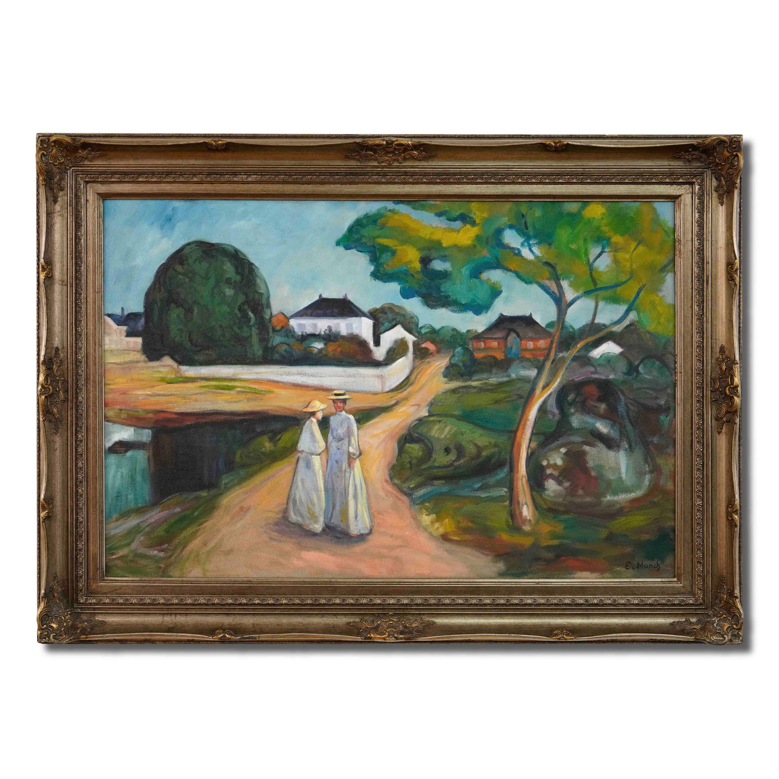 EDVARD MUNCH (1863-1944), ATTRIBUTED TO, OIL ON CANVAS (1 of 3)