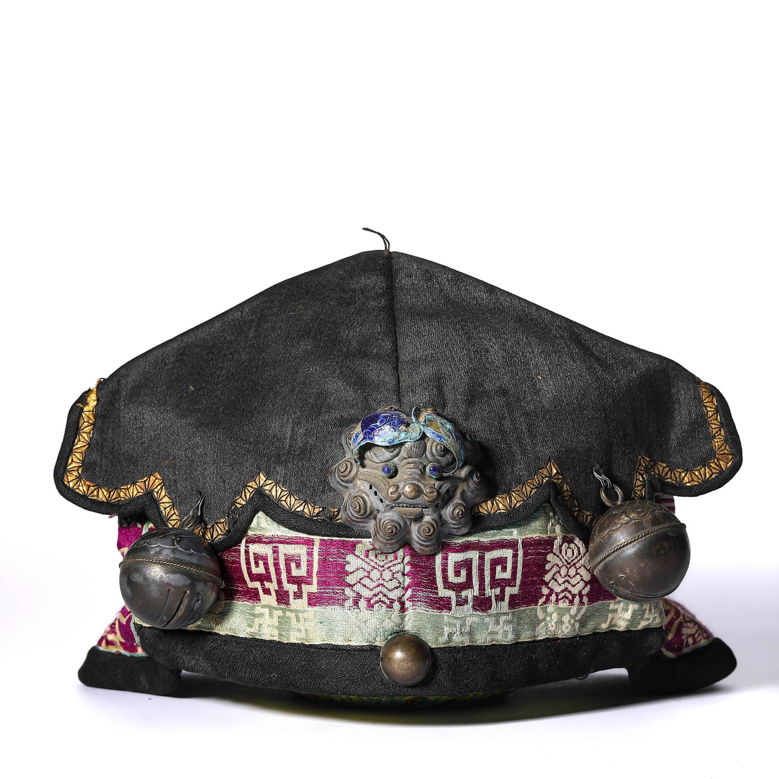 CHILDREN'S BRONZE LION HEAD HAT (1 of 3)