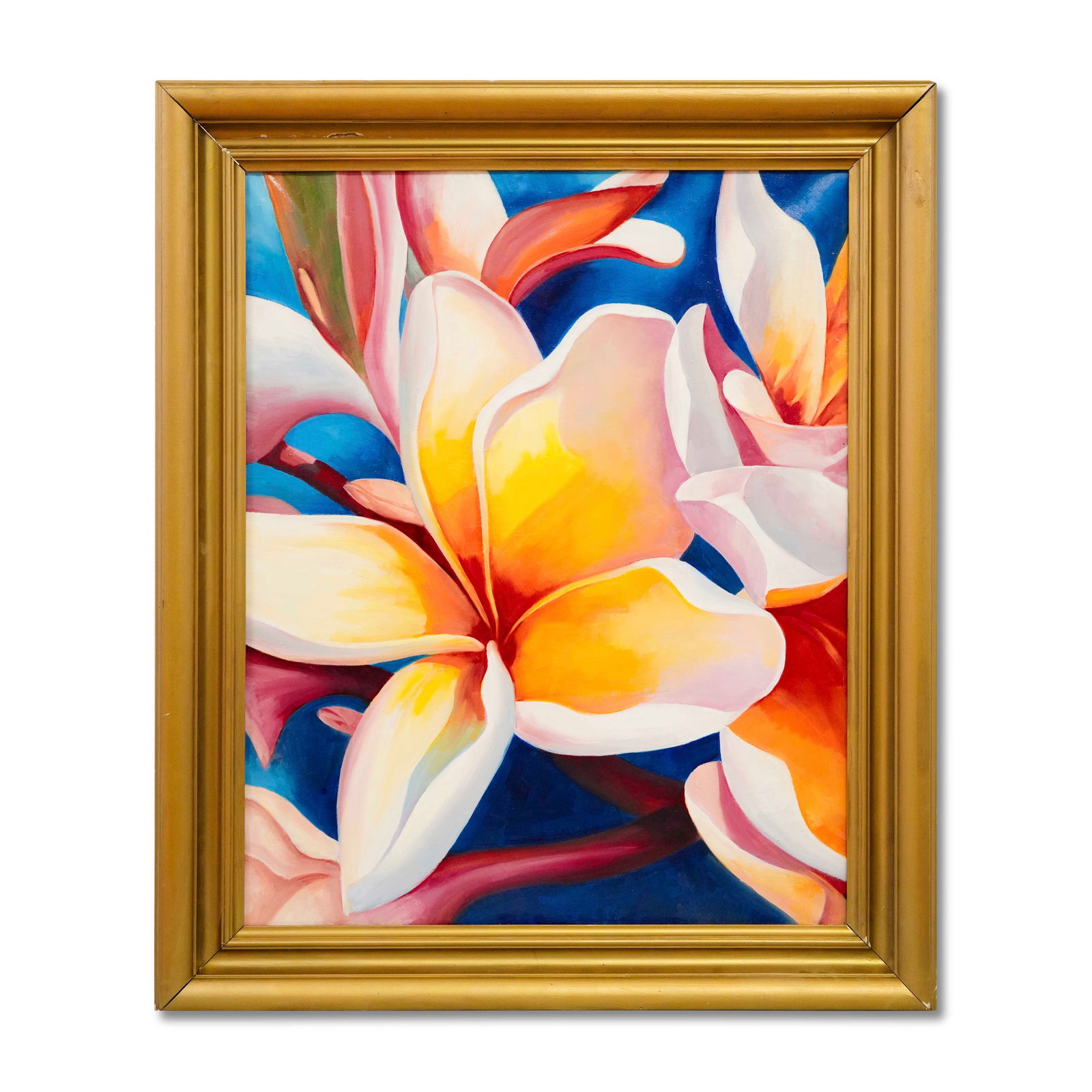 GEORGIA O'KEEFFE (1887-1986), ATTRIBUTED TO, OIL ON CANVAS (1 of 3)