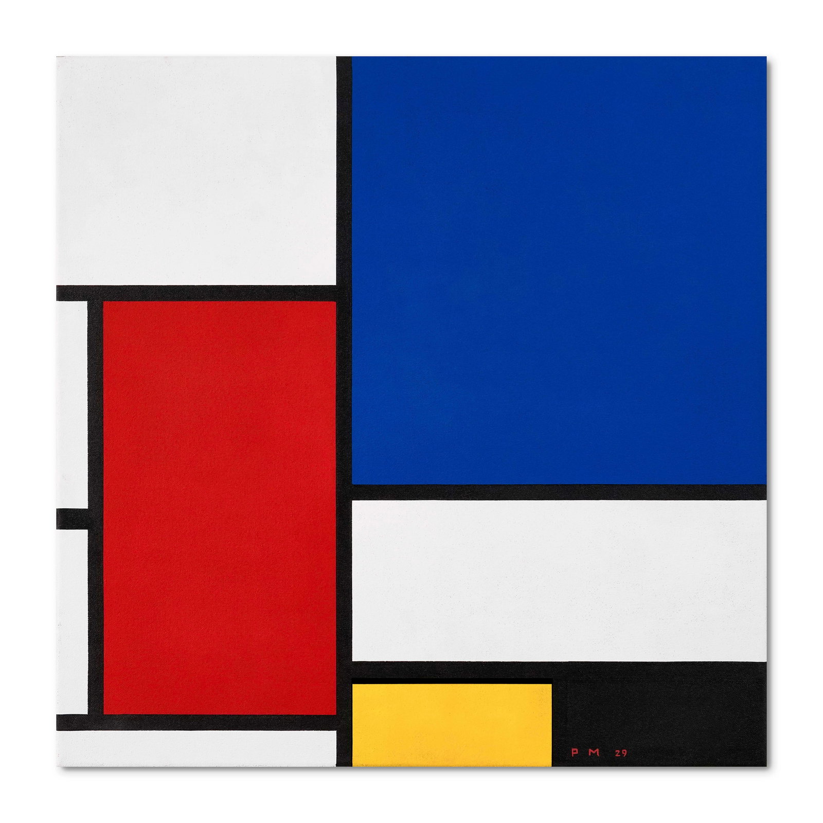 PIET MONDRIAN (1872-1944), ATTRIBUTED TO, OIL ON CANVAS (1 of 3)