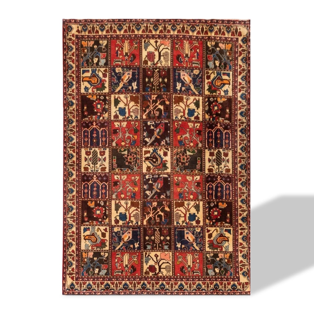 BAKHTIAR WOOL HANDWOVEN CARPET PLANT DYED (1 of 4)