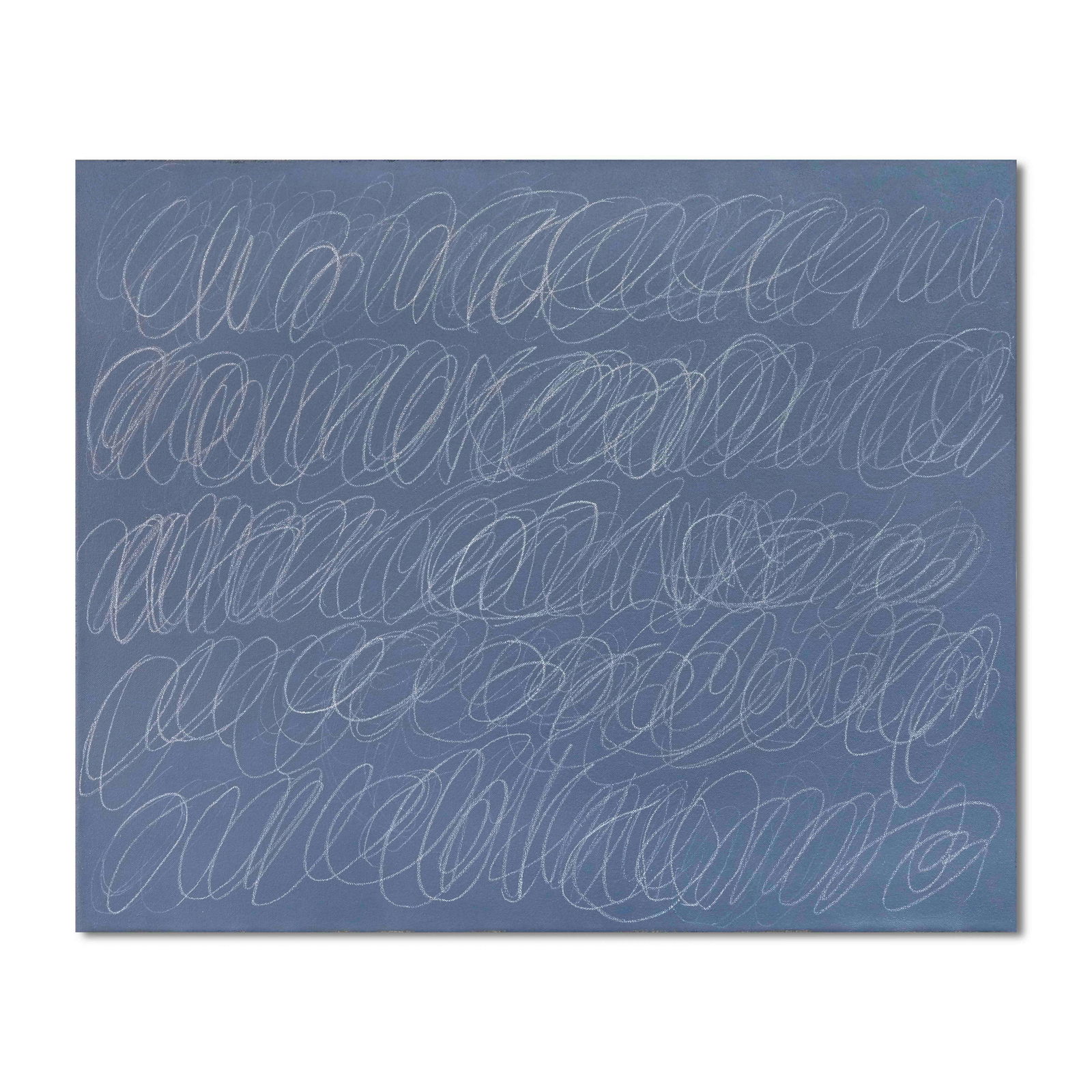 CY TWOMBLY (1928-2011), ATTRIBUTED TO, OIL AND WAX CRAYON ON CANVAS (1 of 3)