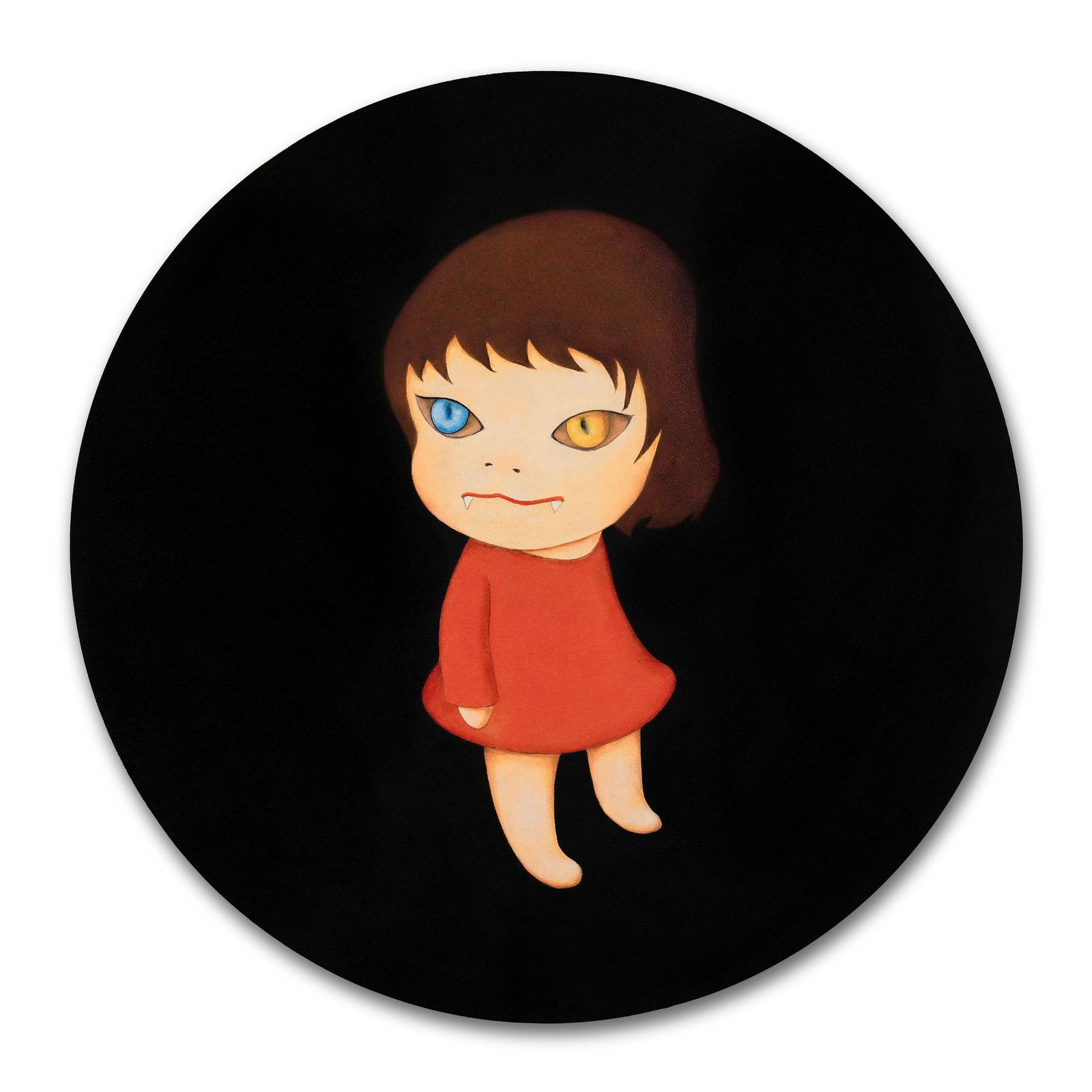 YOSHITOMO NARA (B.1959), ATTRIBUTED TO, ACRYLIC ON CANVAS (1 of 3)