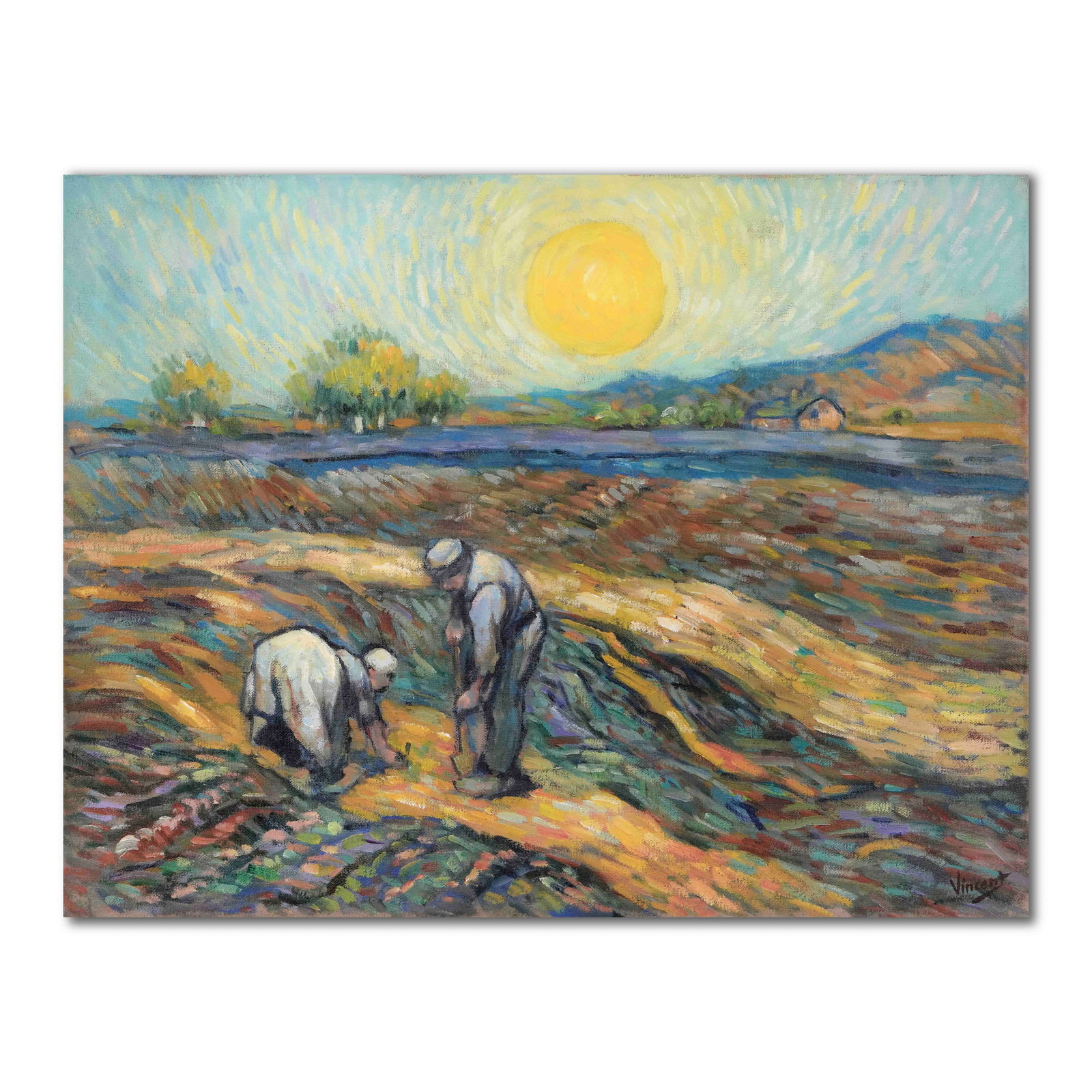 VINCENT VAN GOGH (1853-1890), ATTRIBUTED TO, OIL ON CANVAS (1 of 3)