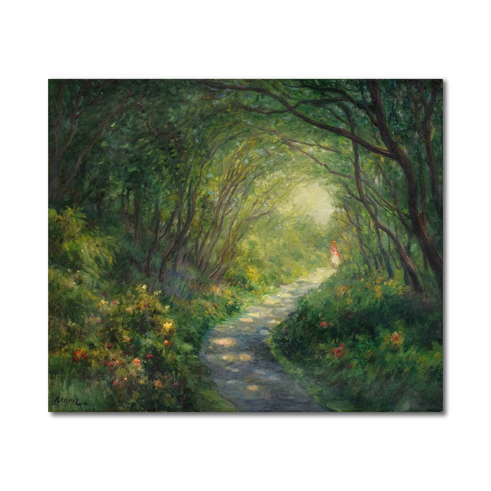 PIERRE-AUGUSTE RENOIR (1841-1919), ATTRIBUTED TO, OIL ON CANVAS (1 of 3)