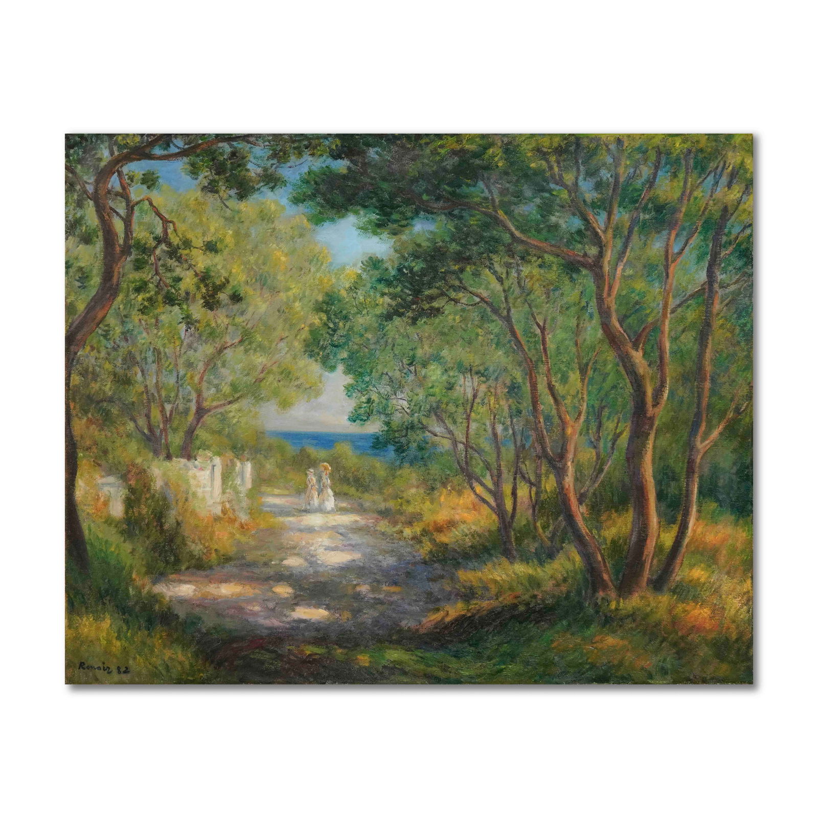 PIERRE-AUGUSTE RENOIR (1841-1919), ATTRIBUTED TO, OIL ON CANVAS (1 of 3)