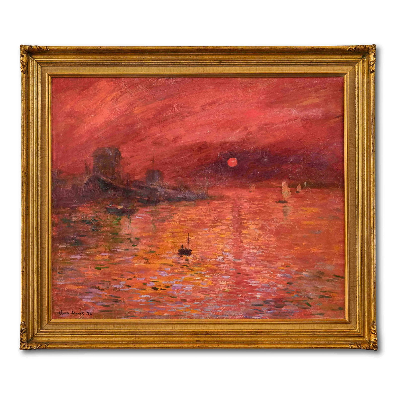 CLAUDE MONET (1840-1926), ATTRIBUTED TO, OIL ON CANVAS (1 of 3)