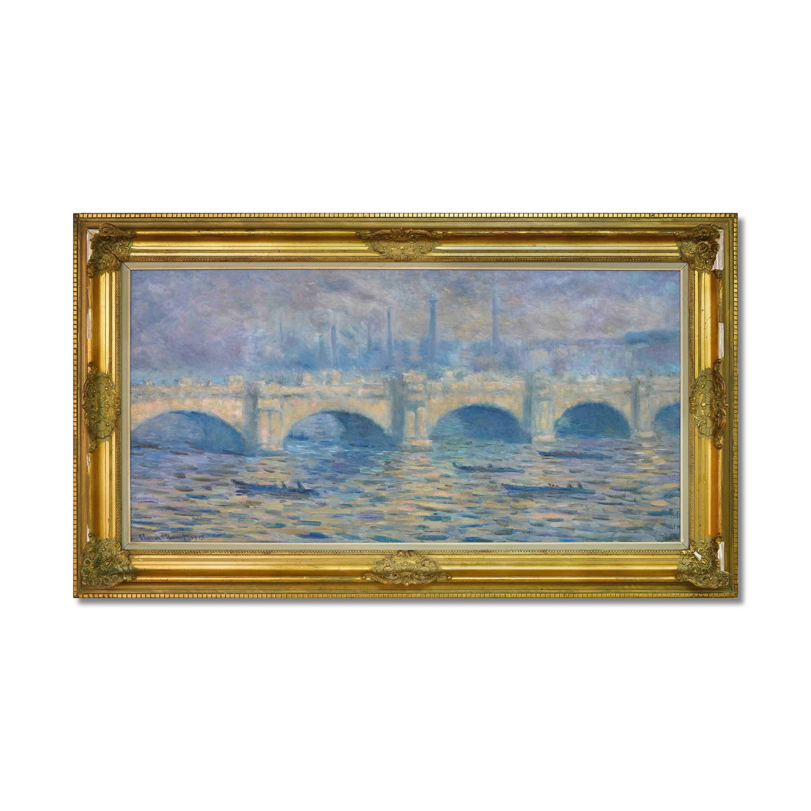 CLAUDE MONET (1840-1926), ATTRIBUTED TO, OIL ON CANVAS (1 of 3)