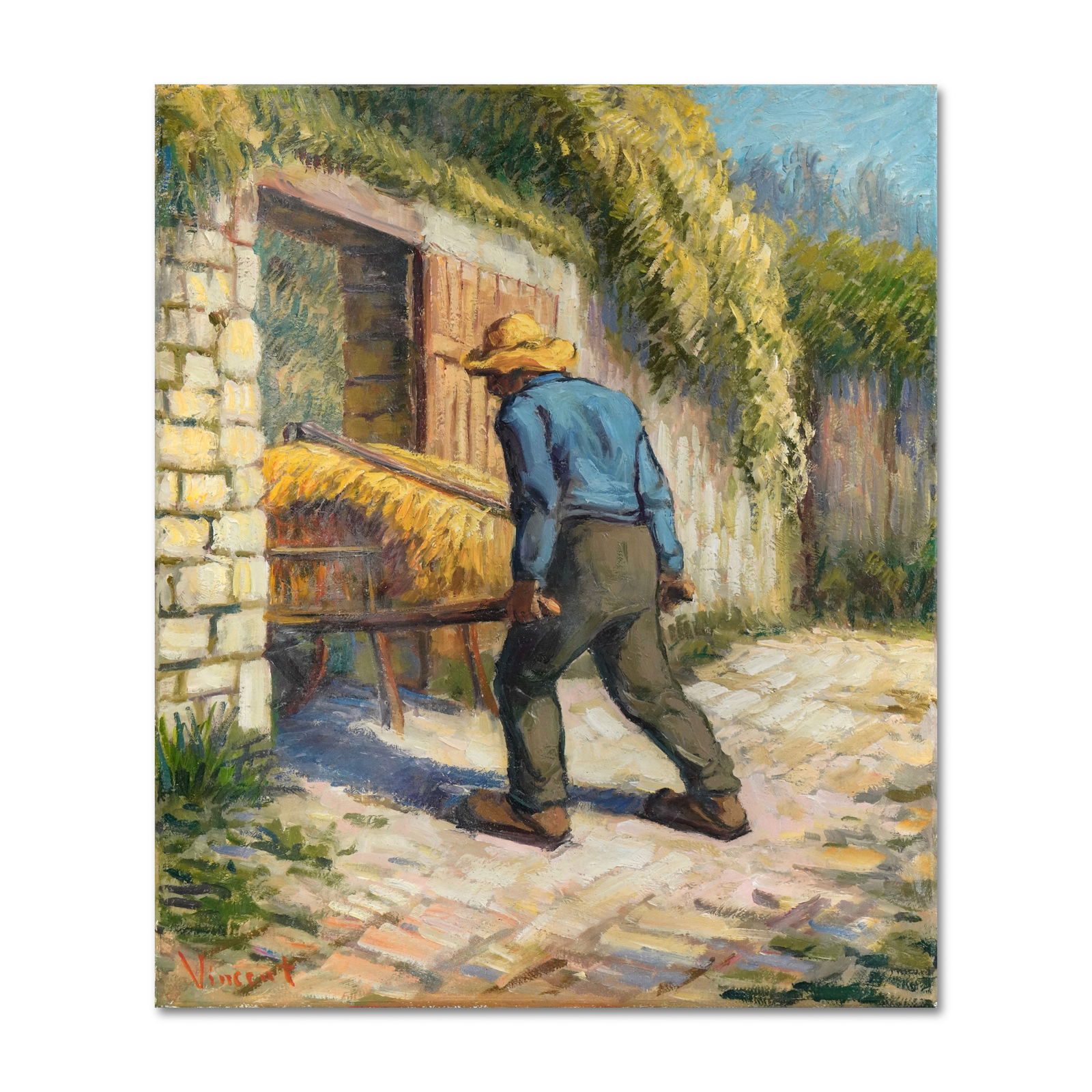 VINCENT VAN GOGH (1853-1890), ATTRIBUTED TO, OIL ON CANVAS (1 of 3)