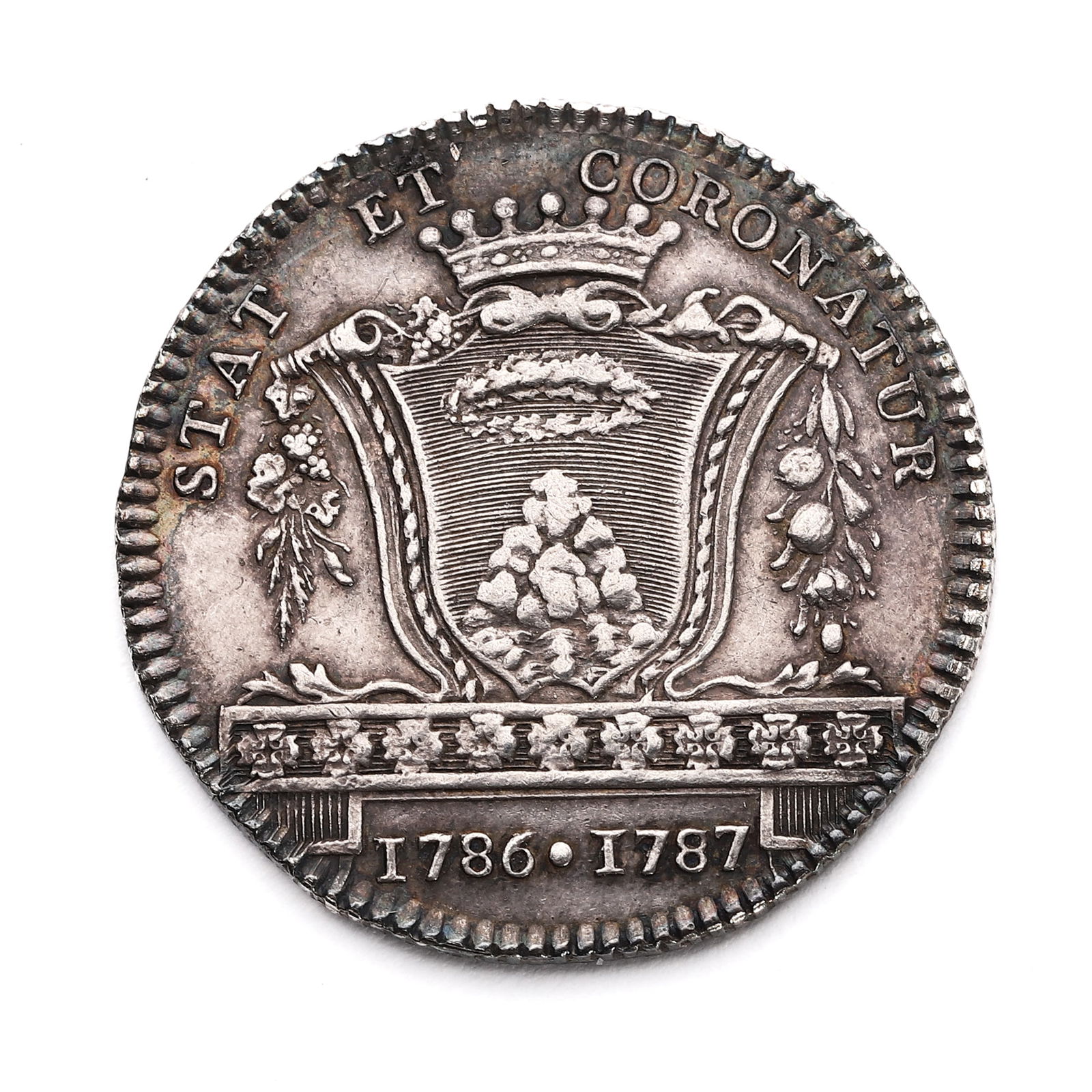 FRENCH SILVER MAYORAL MEDAL OF M. GUÉRIN DE BEAUMONT, 1786–1787 (1 of 4)