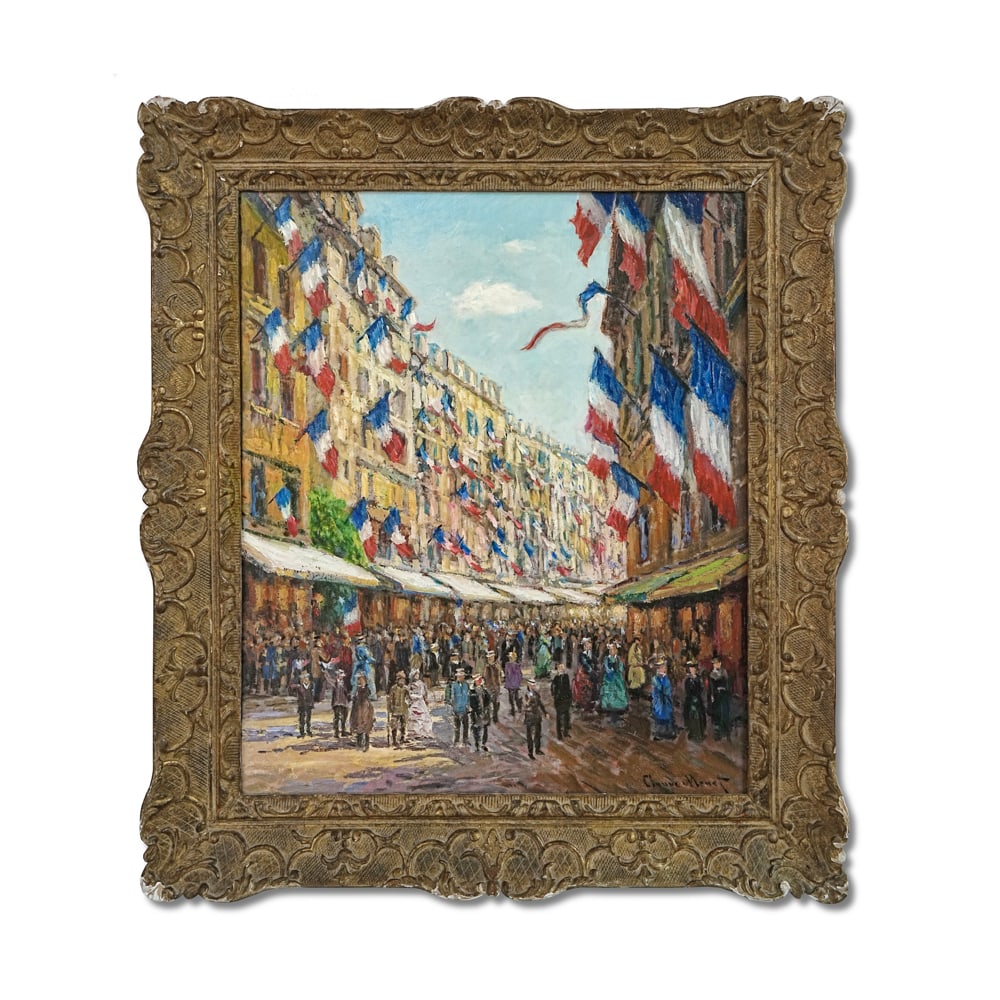 CLAUDE MONET (1840-1926), ATTRIBUTED TO, OIL ON CANVAS (1 of 3)