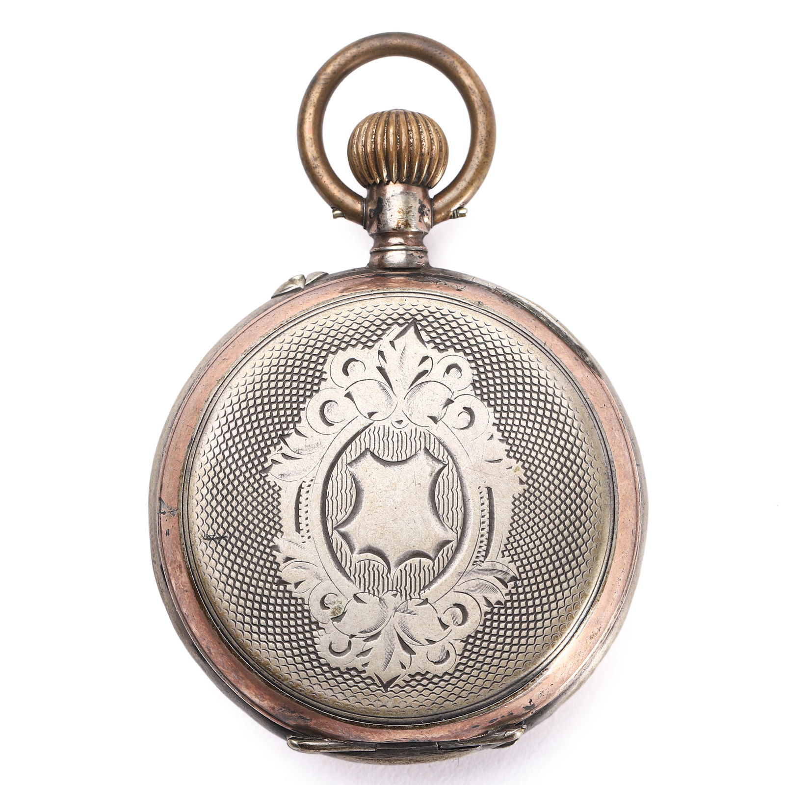 A SILVER OPEN-FACED POCKET WATCH, DATED 1902 (1 of 6)