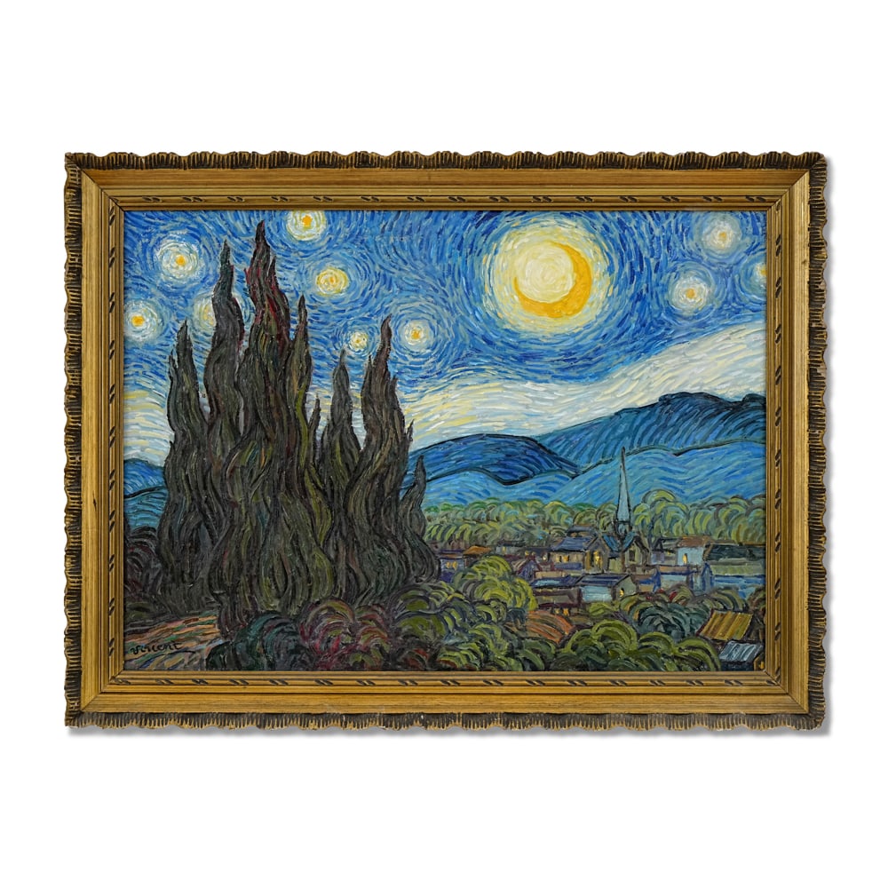 VINCENT VAN GOGH (1853-1890), ATTRIBUTED TO, OIL ON CANVAS (1 of 3)