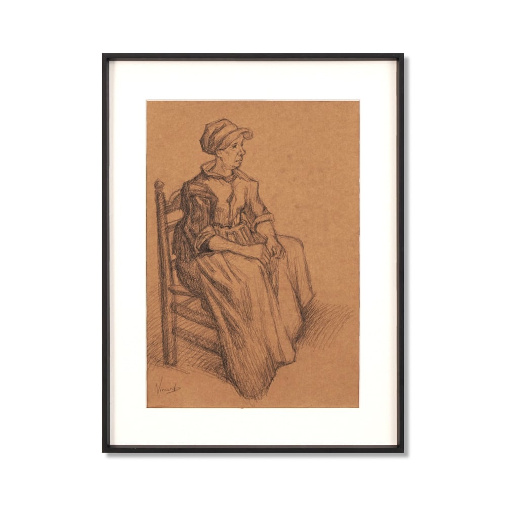 VINCENT VAN GOGH (1853-1890), ATTRIBUTED TO, PENCIL ON PAPER (1 of 3)