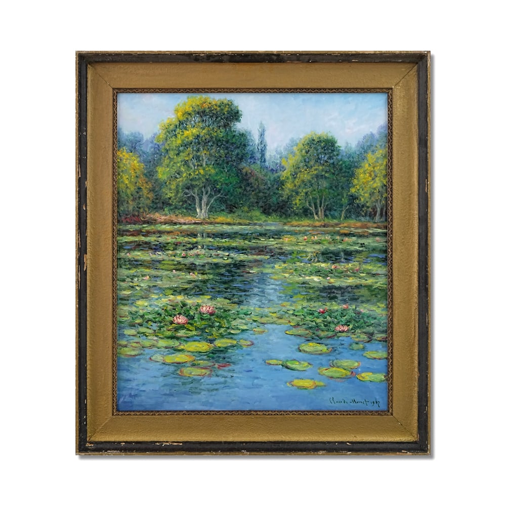 CLAUDE MONET (1840-1926), ATTRIBUTED TO, OIL ON CANVAS (1 of 3)