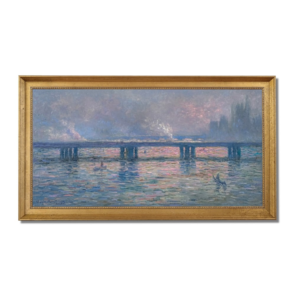 CLAUDE MONET (1840-1926), ATTRIBUTED TO, OIL ON CANVAS (1 of 3)