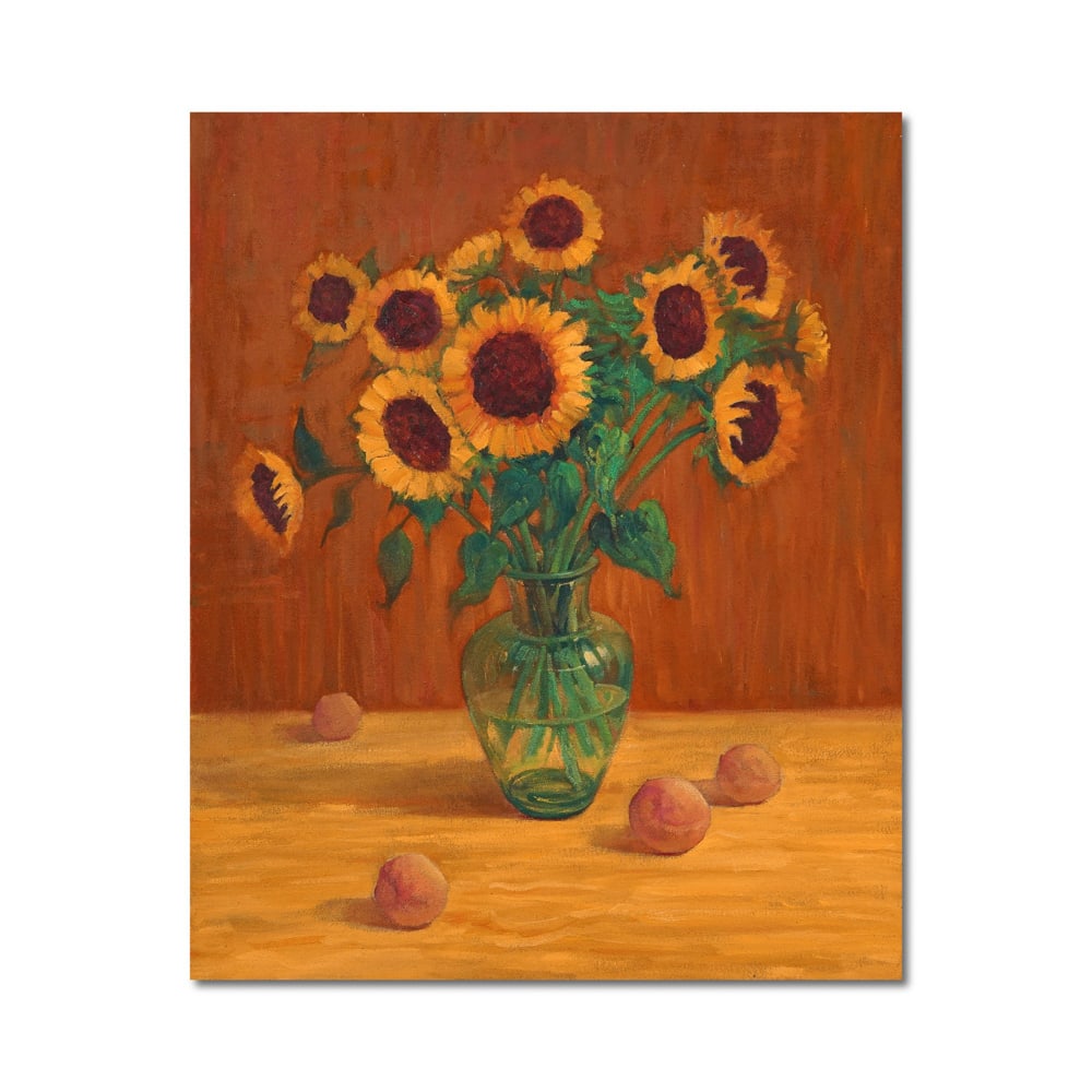 DAVID HOCKNEY (B.1937), ATTRIBUTED TO, OIL ON CANVAS: Signed (verso) Image Dimensions: 31 1/2 x 25 5/8 in (80 x 65 cm) This painting comes with COA. David Hockney, one of the most celebrated figures in British contemporary art, has long been known for hi