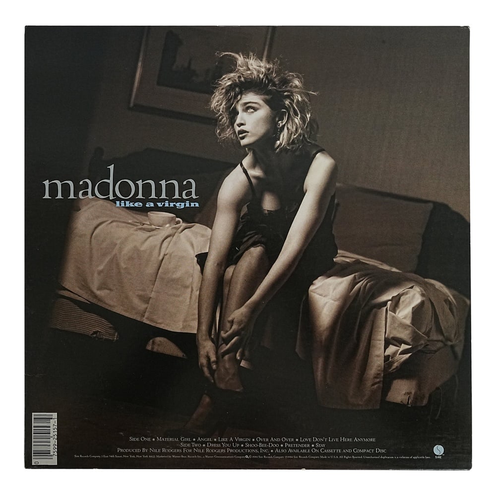 MADONNA SIGNED "LIKE A VIRGIN" US LP - 3