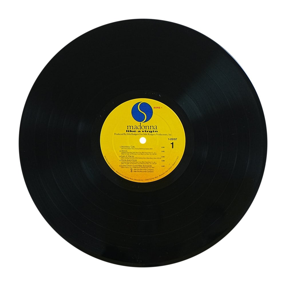 MADONNA SIGNED "LIKE A VIRGIN" US LP - 6