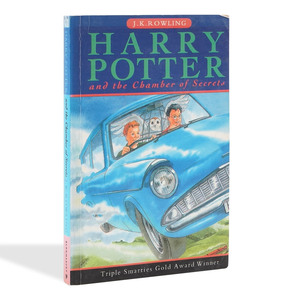 J.K. ROWLING SIGNED "HARRY POTTER AND THE CHAMBER OF SECRETS" (1 of 4)