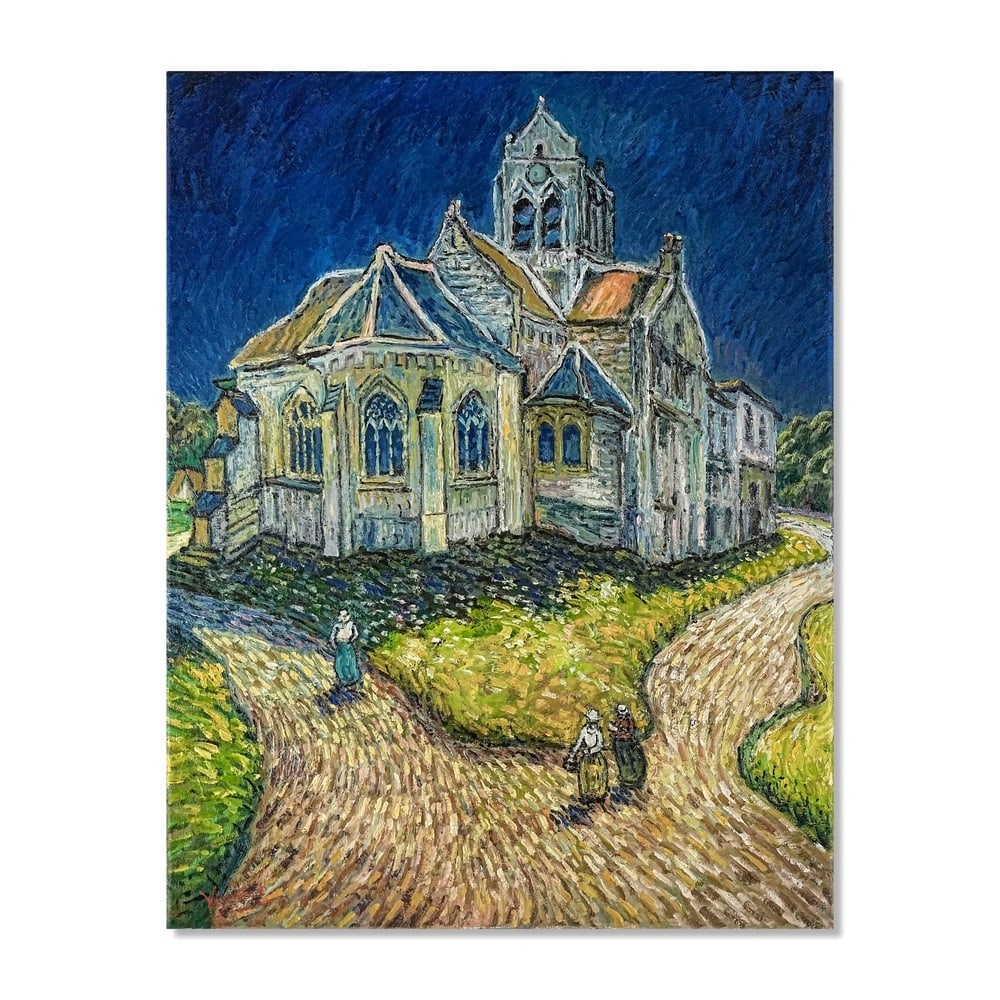 VINCENT VAN GOGH (1853-1890), ATTRIBUTED TO, OIL ON CANVAS: Signed (lower left) Image Dimensions: 28 x 21 3/4 in (71 x 55 cm) This painting comes with COA. Vincent van Gogh remains one of the most influential figures in the history of modern art. His intensely