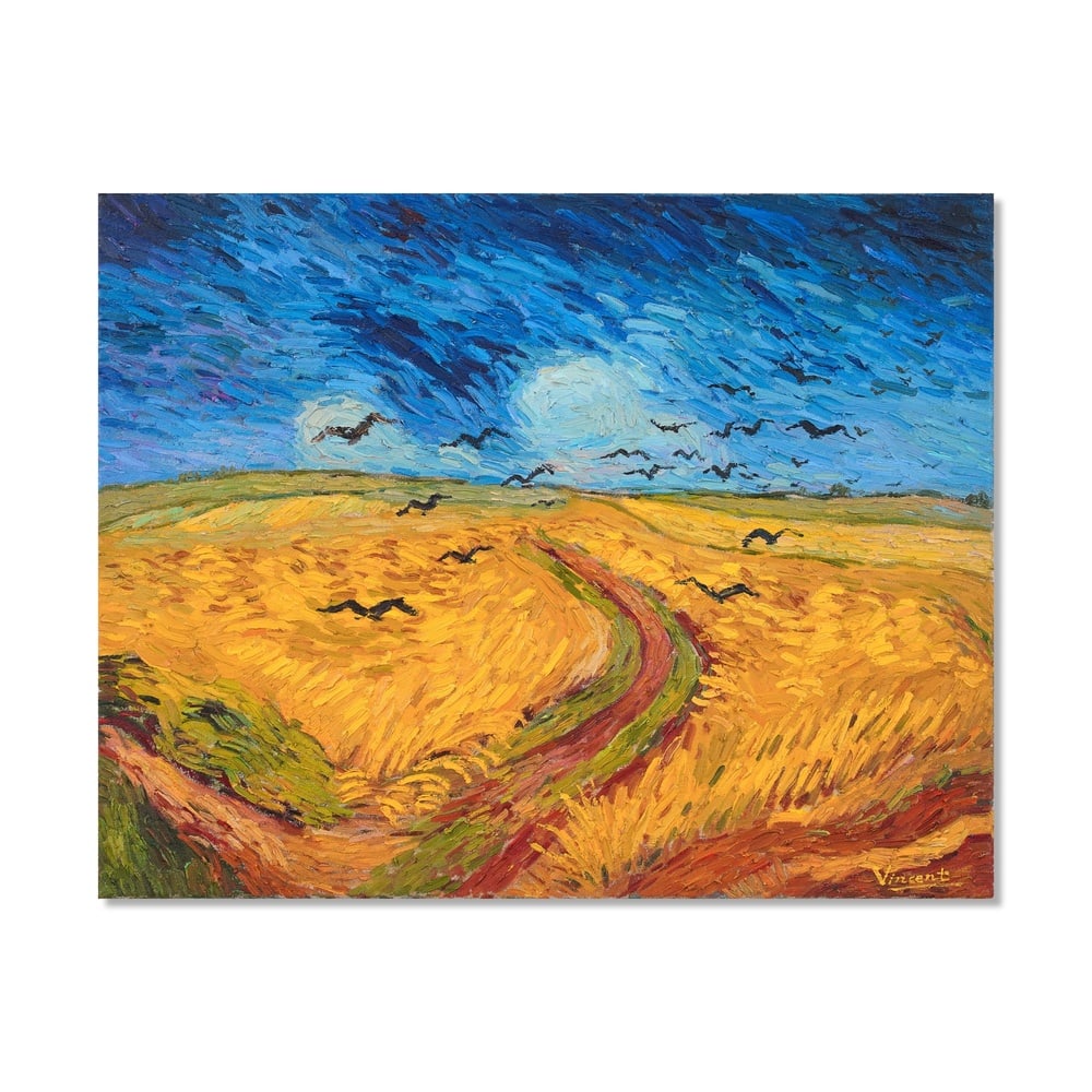 VINCENT VAN GOGH (1853-1890), ATTRIBUTED TO, OIL ON CANVAS: Signed (lower right) Image Dimensions: 36 1/4 x 28 3/4 in (92 x 73 cm) This painting comes with COA. Vincent van Gogh stands among the most influential figures in the history of modern art, whose emot