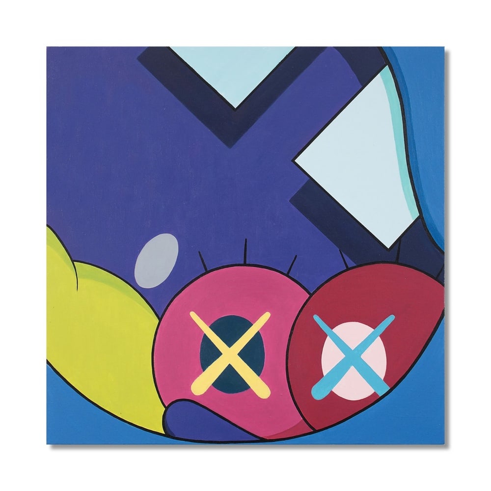 KAWS (B.1974), ATTRIBUTED TO, ACRYLIC ON CANVAS (1 of 3)