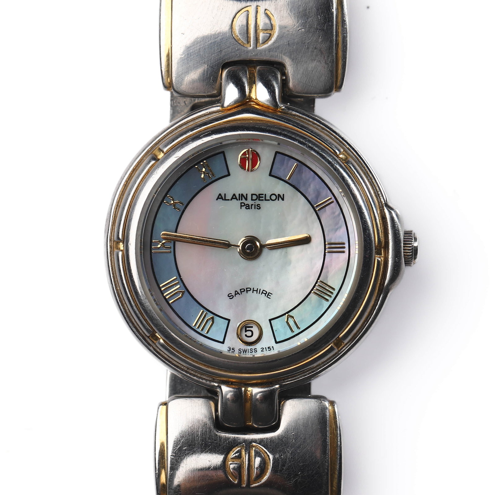 ALAIN DELON PARIS STAINLESS STEEL WRISTWATCH - 2