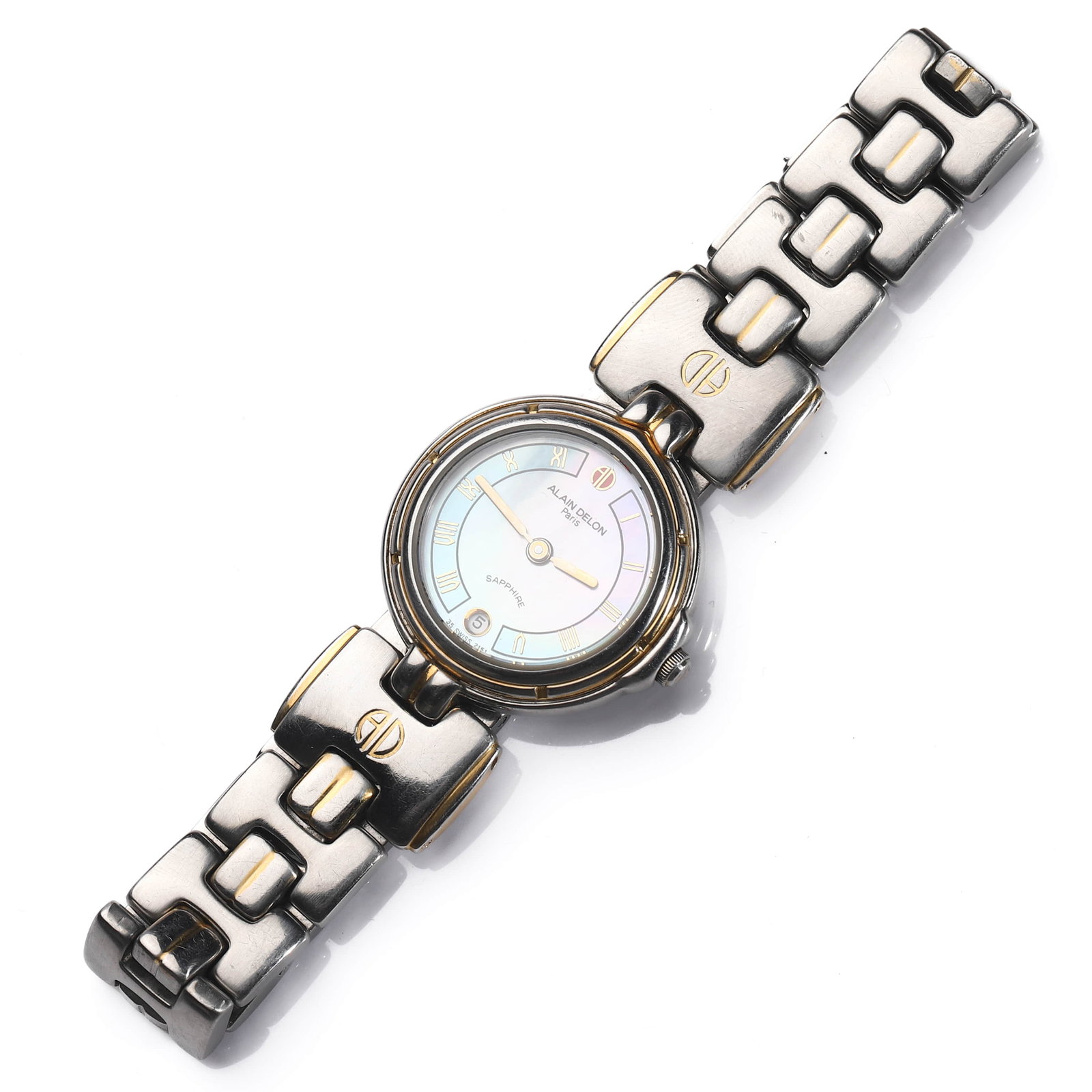 ALAIN DELON PARIS STAINLESS STEEL WRISTWATCH - 3
