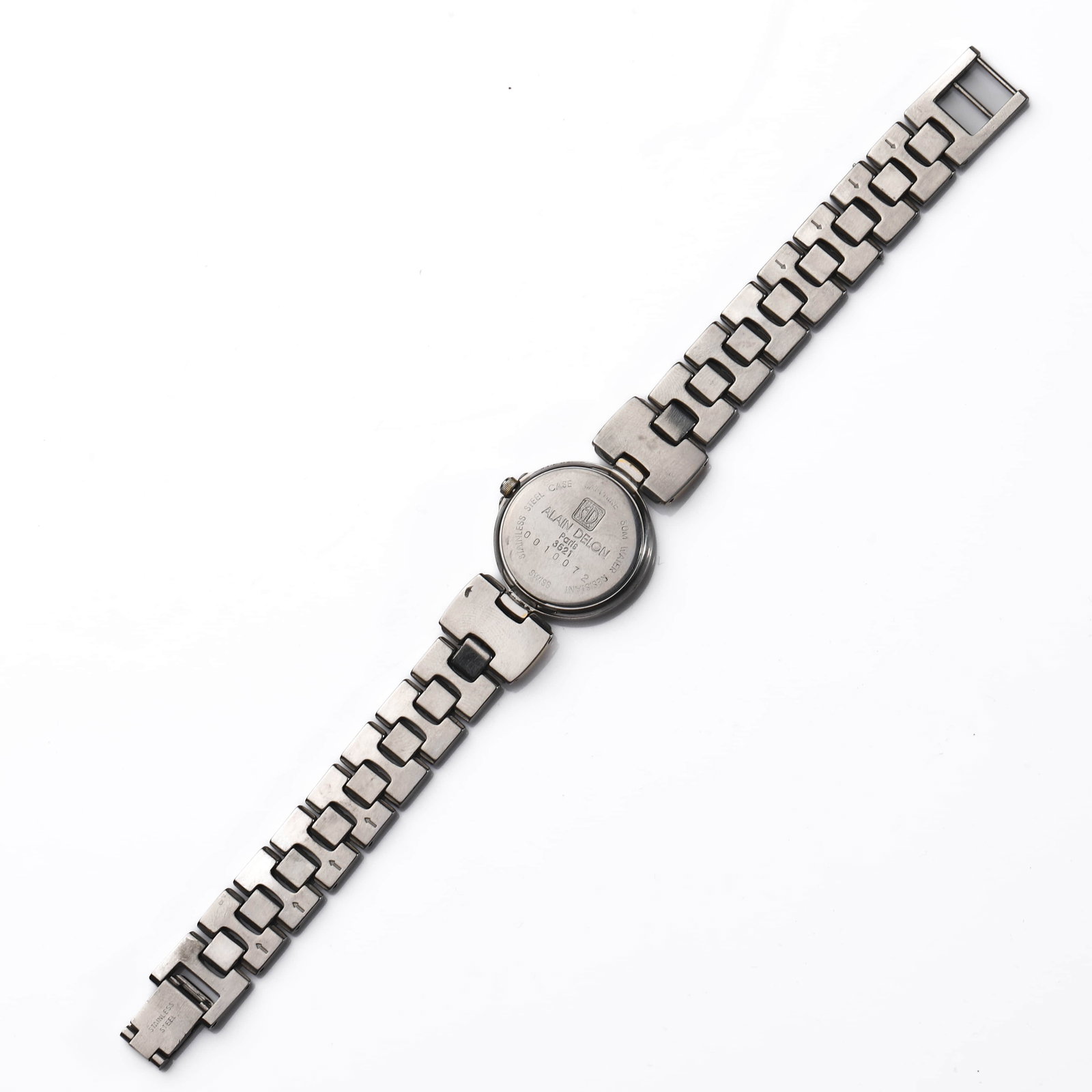 ALAIN DELON PARIS STAINLESS STEEL WRISTWATCH - 6