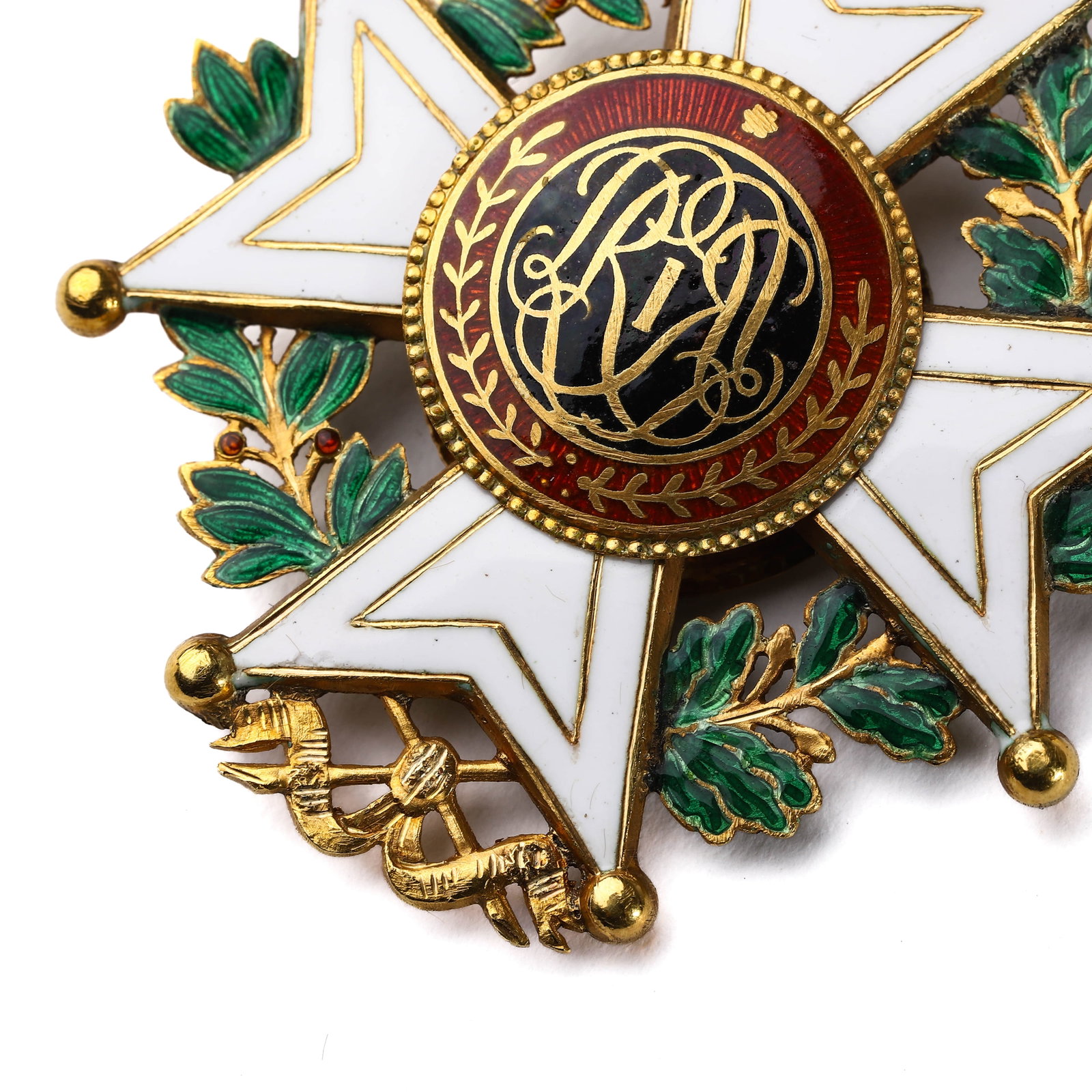 A BELGIAN ORDER OF THE CROWN, COMMANDER'S BADGE, CIRCA 1900, EARLY 20TH CENTURY. - 5