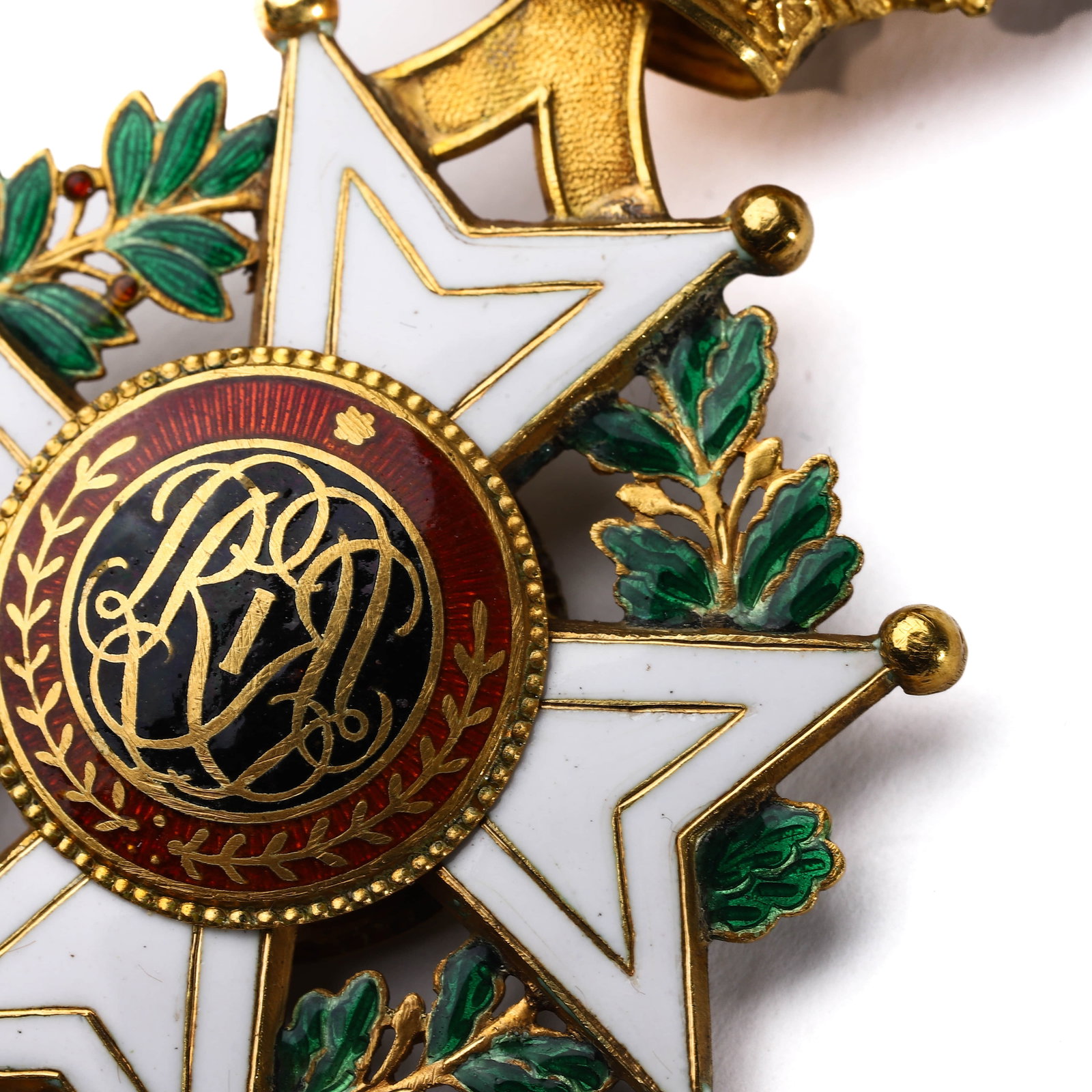 A BELGIAN ORDER OF THE CROWN, COMMANDER'S BADGE, CIRCA 1900, EARLY 20TH CENTURY. - 6