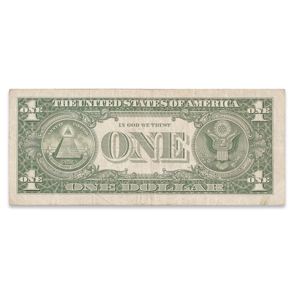 JOHN F. KENNEDY SIGNED U.S. ONE DOLLAR SILVER CERTIFICATE (1957 SERIES) - 2