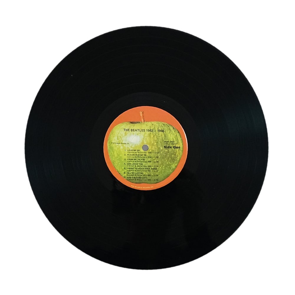 THE BEATLES FULLY SIGNED "THE BEATLES 1962-1966" LP, U.S. PRESSING - 8