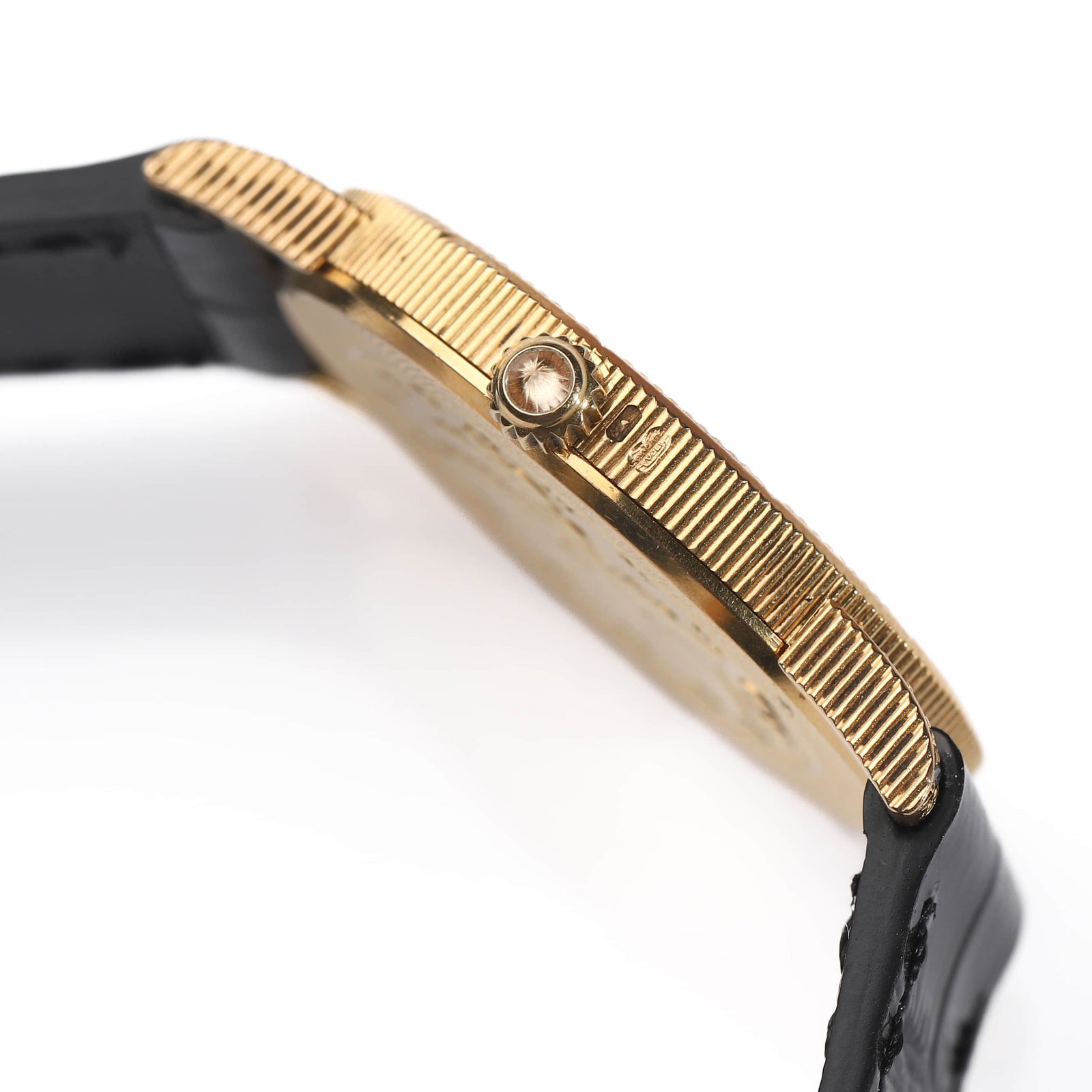 COIN-DIAL DIAMOND-SET QUARTZ WRISTWATCH, CORUM-STYLE - 2