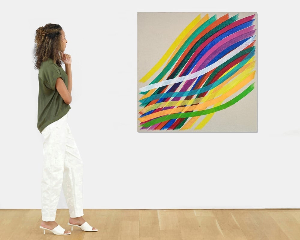 PIERO DORAZIO (1927-2005), ATTRIBUTED TO, OIL ON CANVAS - 2