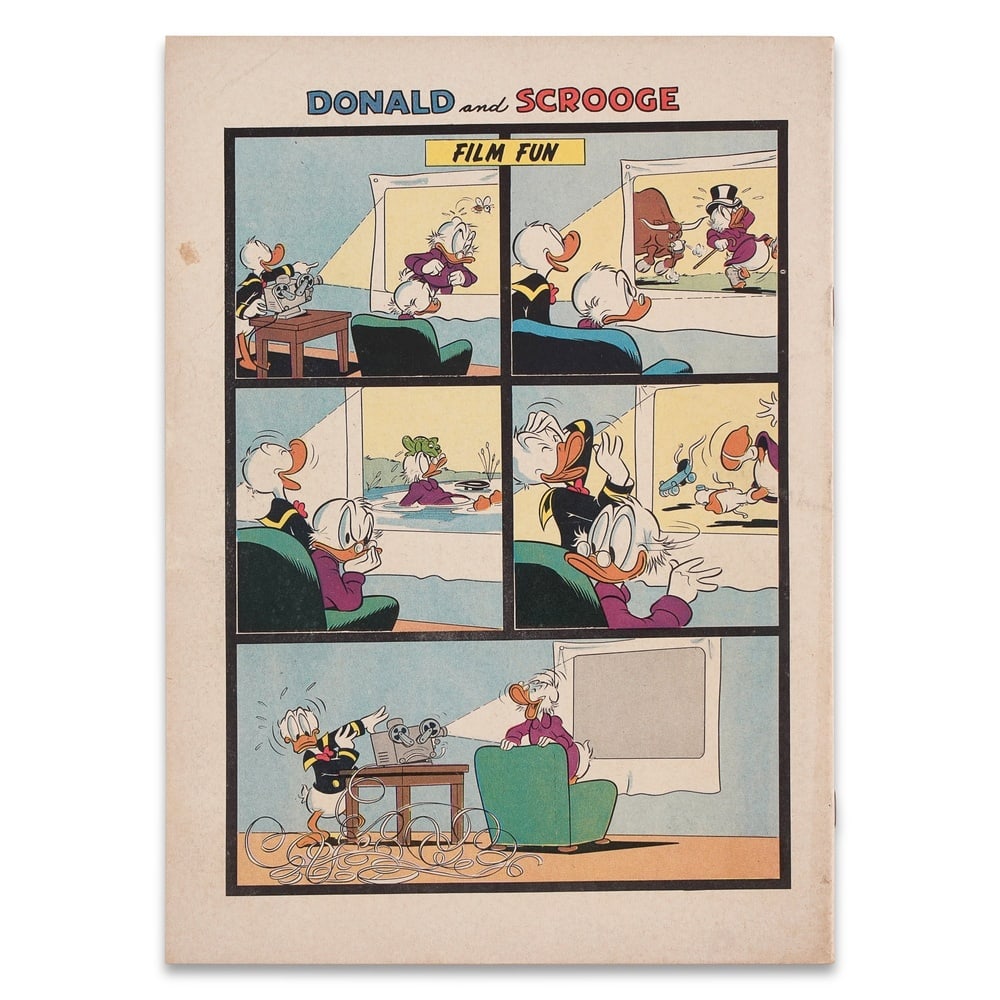 WALT DISNEY SIGNED "DONALD DUCK ALBUM" NO. 1140 - 2