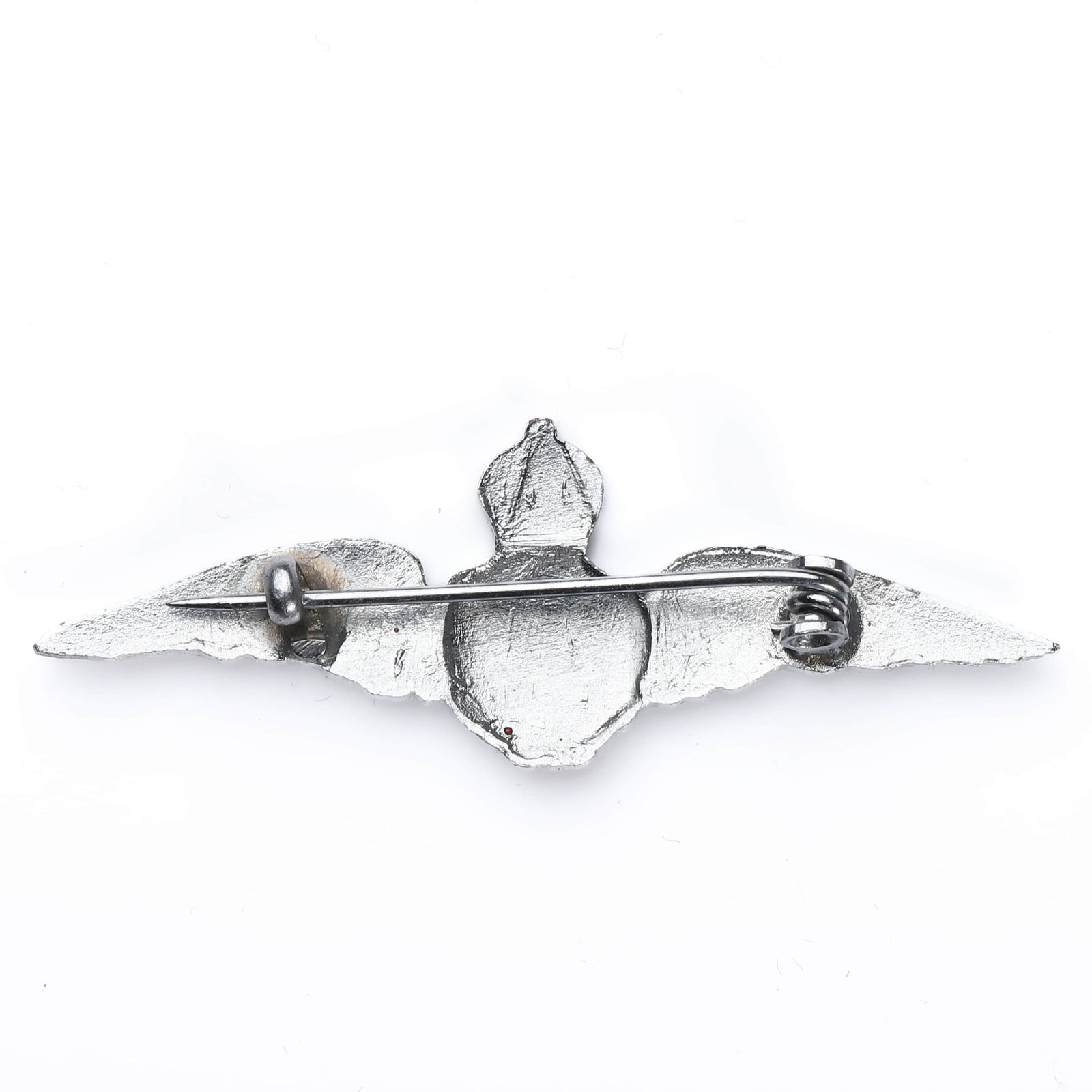 ROYAL AIR FORCE ENAMEL PILOT WINGS BROOCH - 4
