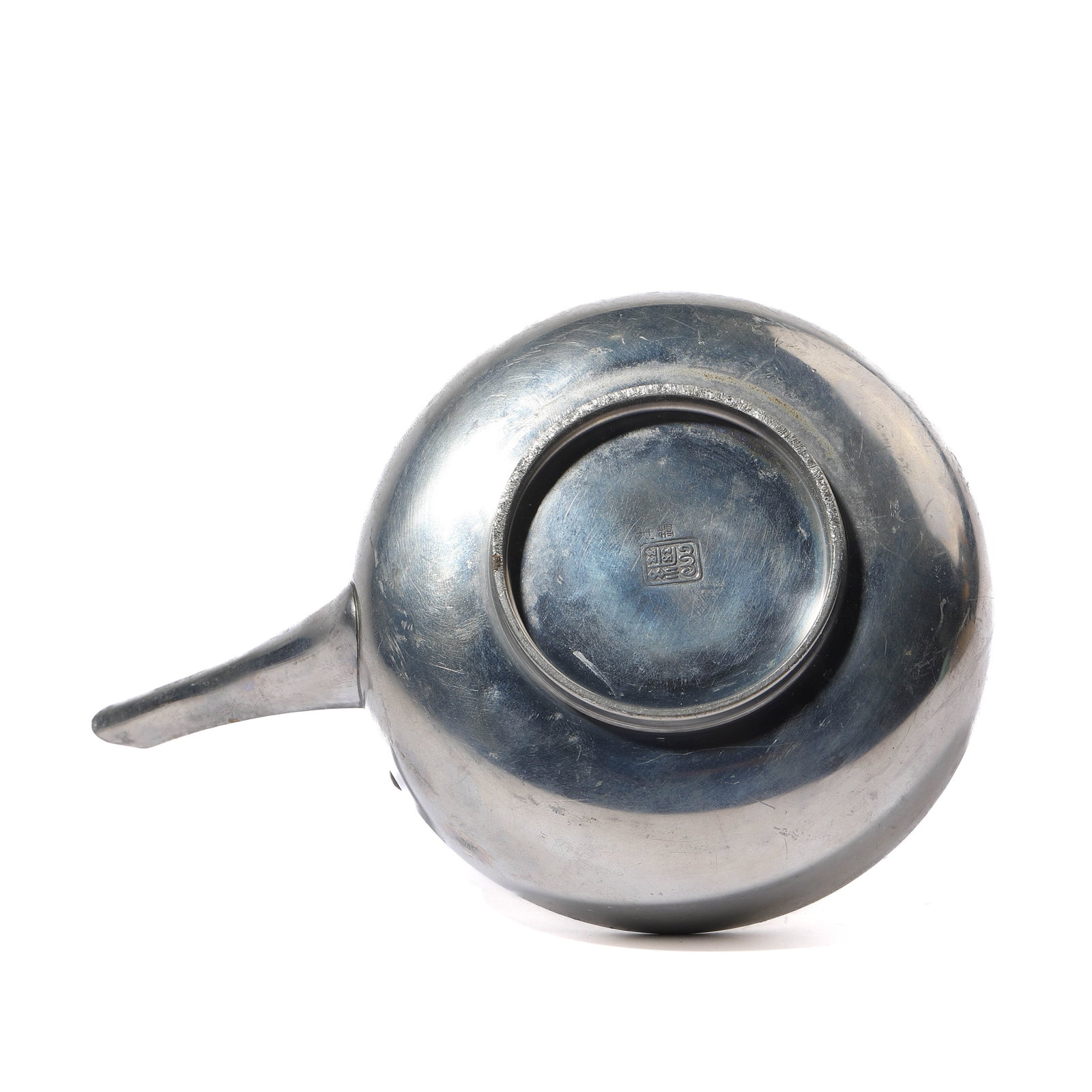 A SILVER TEAPOT - 4