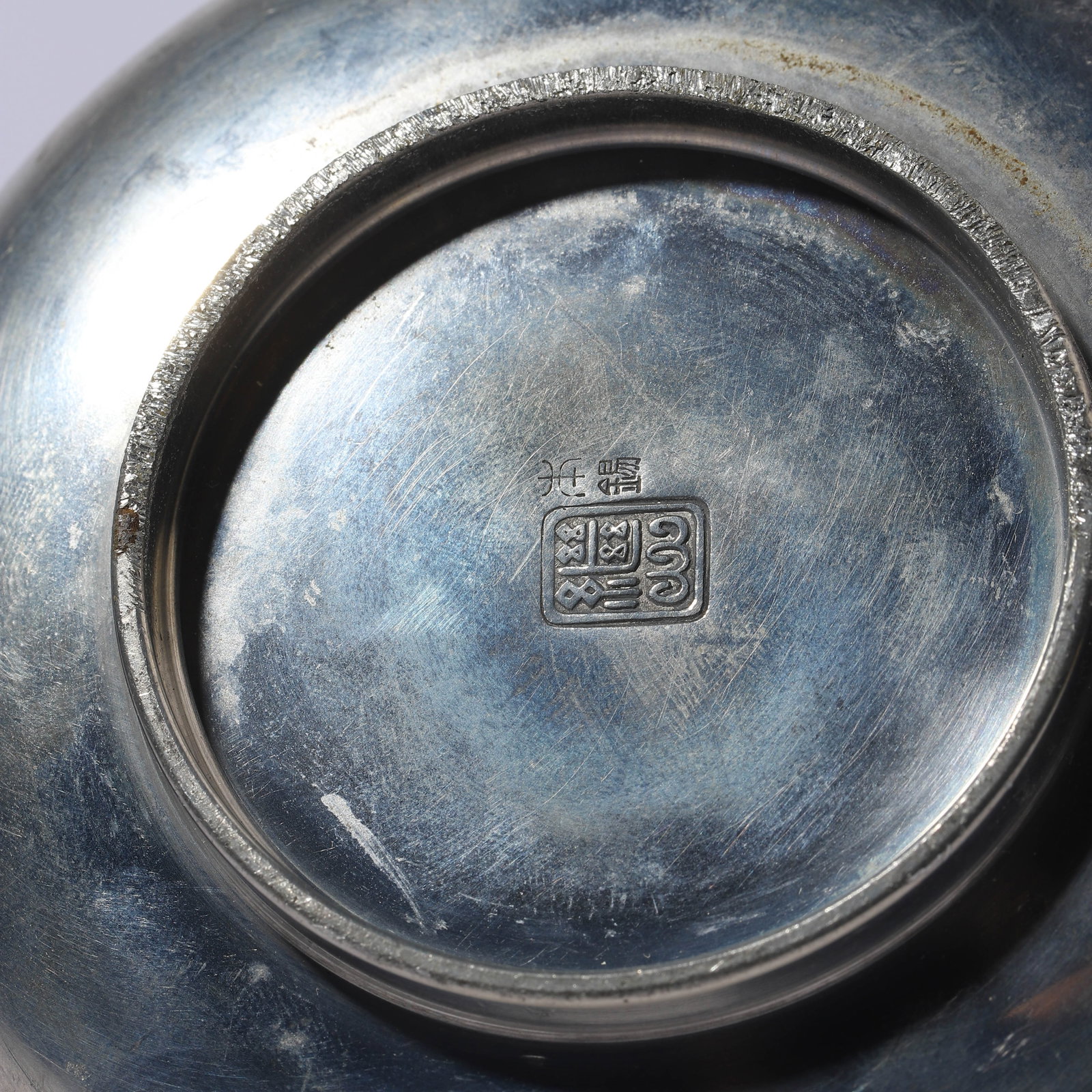 A SILVER TEAPOT - 5