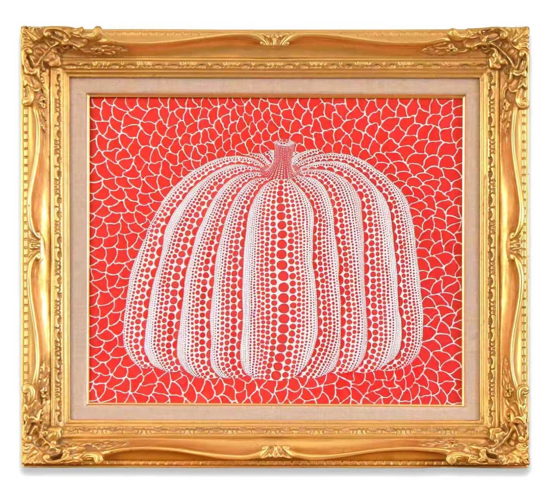 YAYOI KUSAMA (1929-2026),ATTRIBUTED TO, ACRYLIC ON CANVAS (1 of 3)