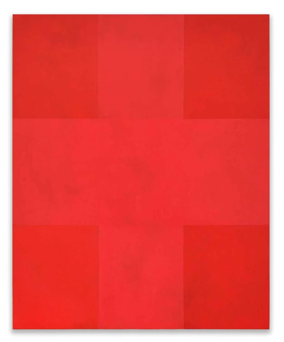 AD REINHARDT (1913-1967), ATTRIBUTED TO, OIL ON CANVAS (1 of 3)