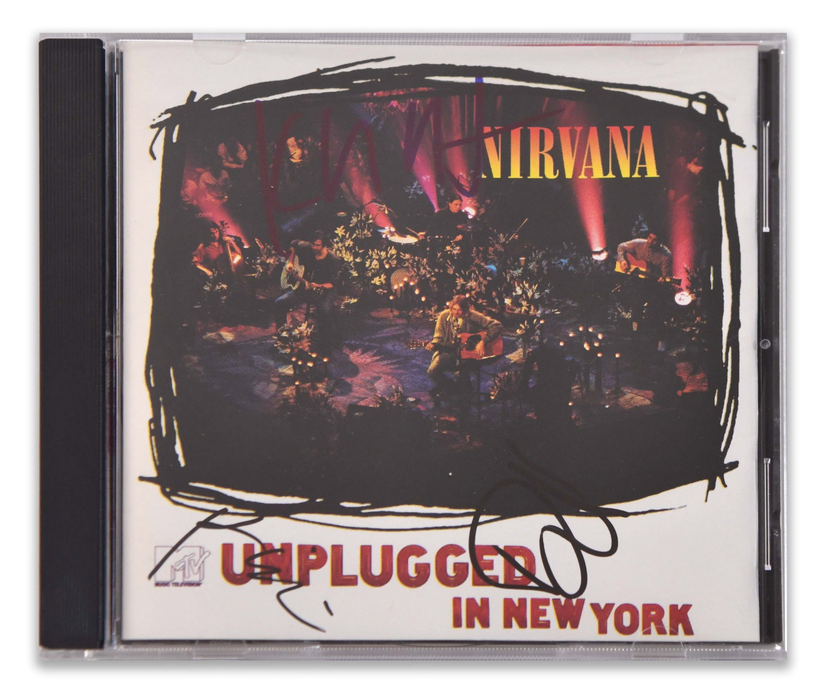 NIRVANA- SIGNED MTV UNPLUGGED IN NEW YORK CD (1 of 3)