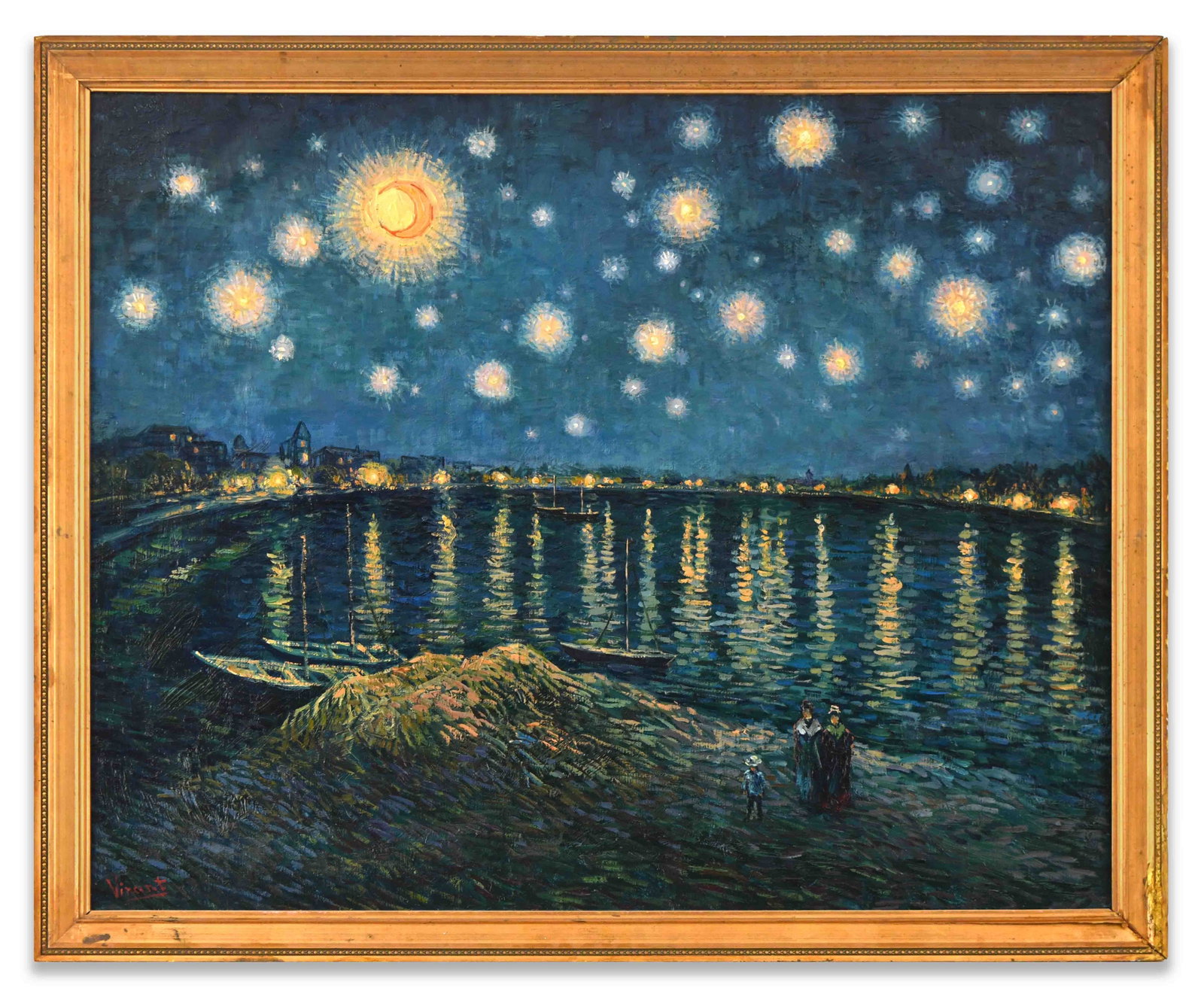 VINCENT VAN GOGH (1853-1890), ATTRIBUTED TO, OIL ON CANVAS (1 of 9)