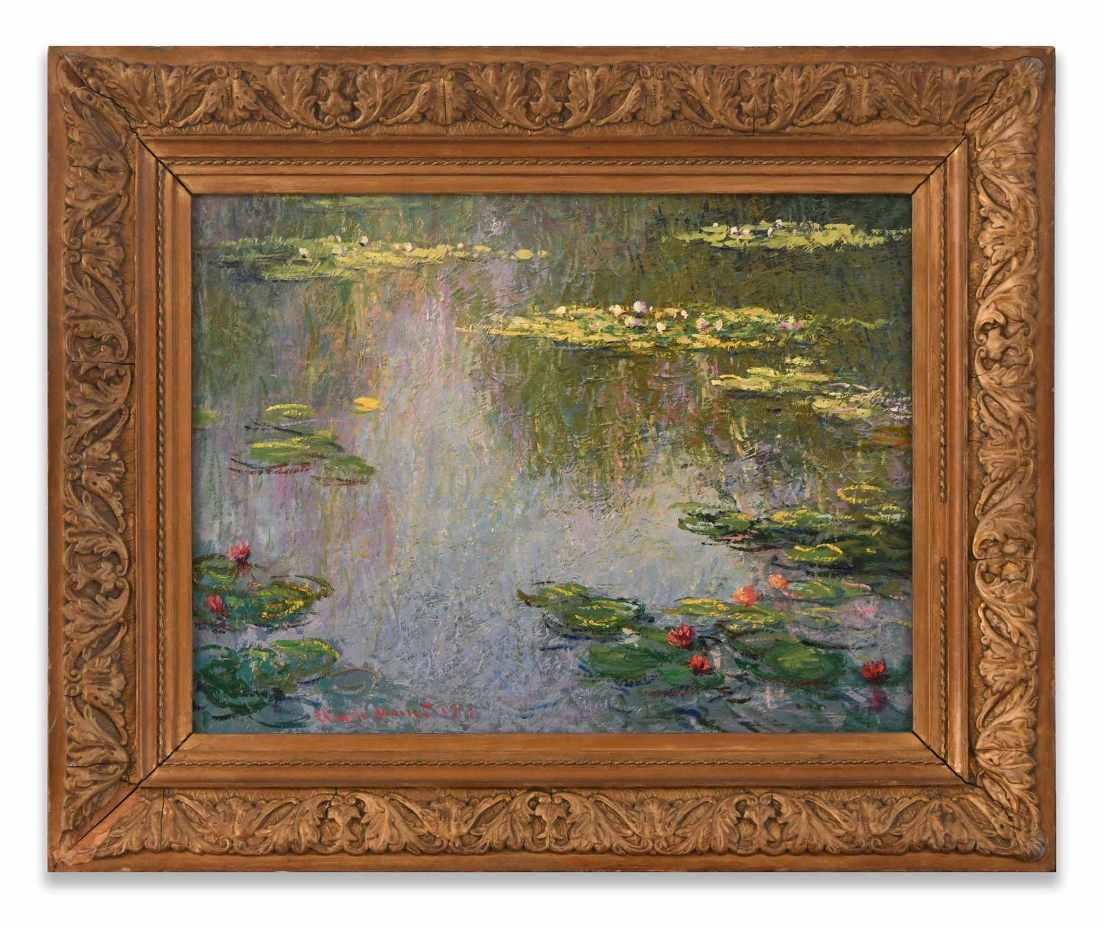 CLAUDE MONET (1840-1926), ATTRIBUTED TO, OIL ON CANVAS (1 of 3)