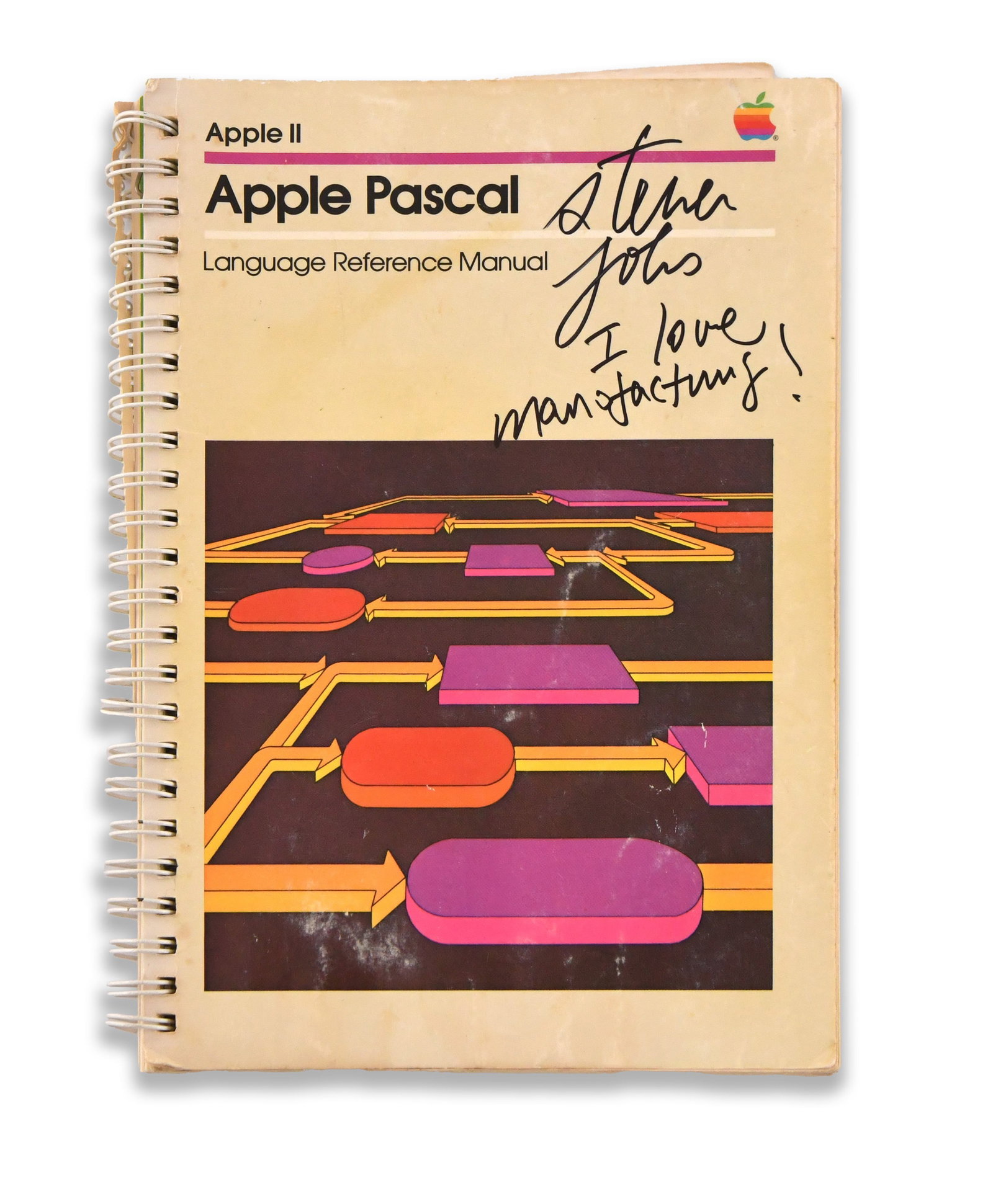STEVE WOZNIAK - SIGNED APPLE PASCAL LANGUAGE REFERENCE MANUAL (1 of 3)